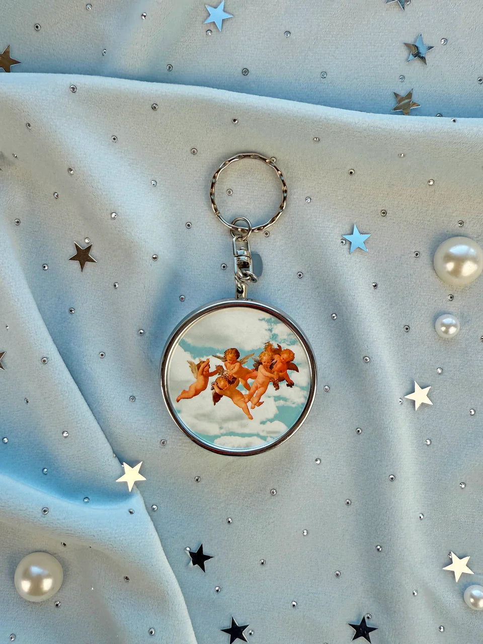 Cherub Ash Tray Keychain