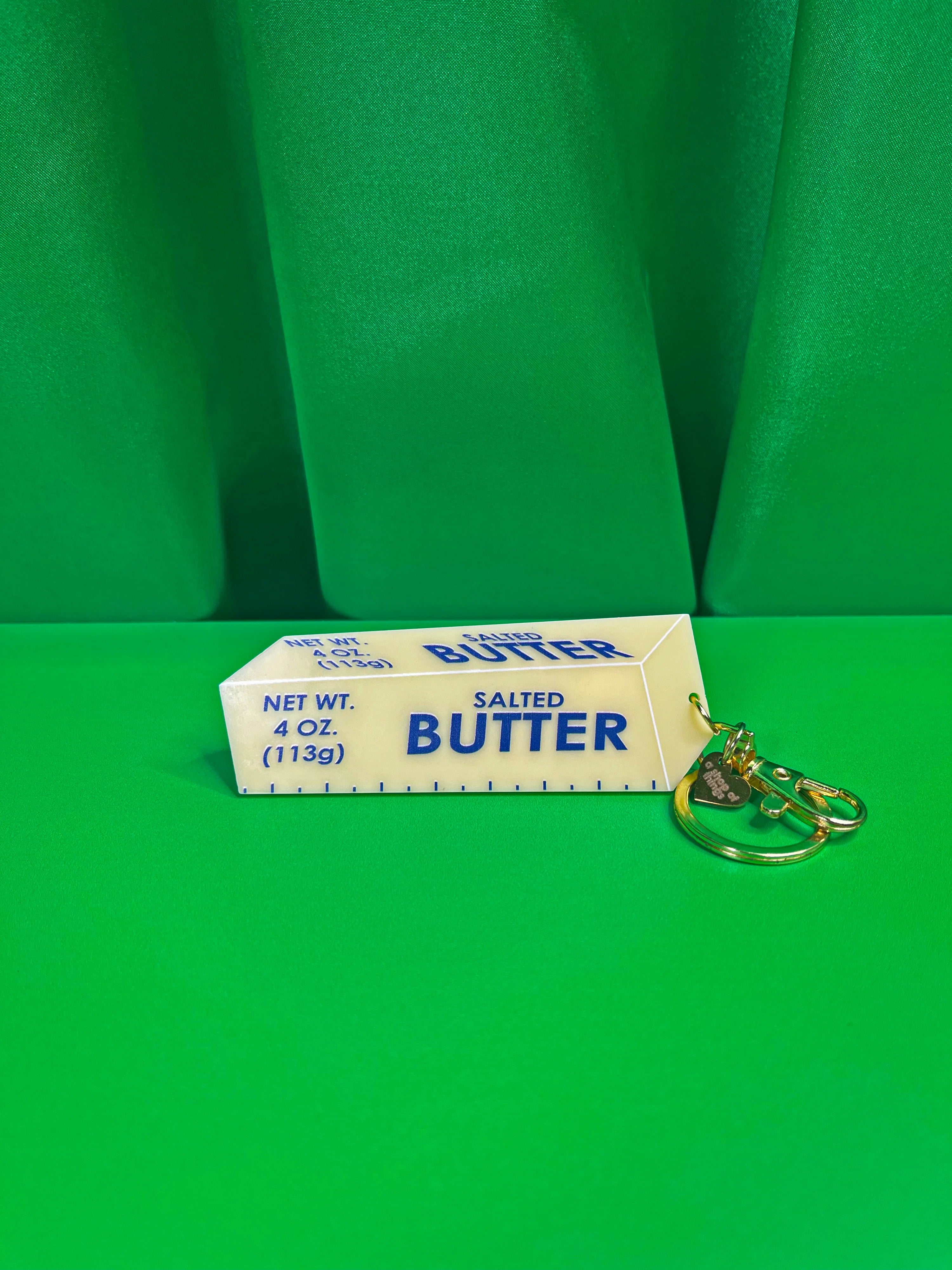 Stick Of Butter Keychain