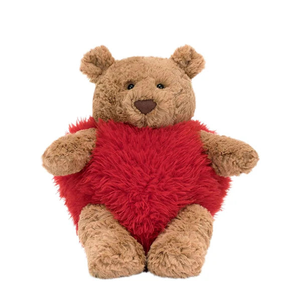 Jellycat Bartholomew Bear Heartthrob