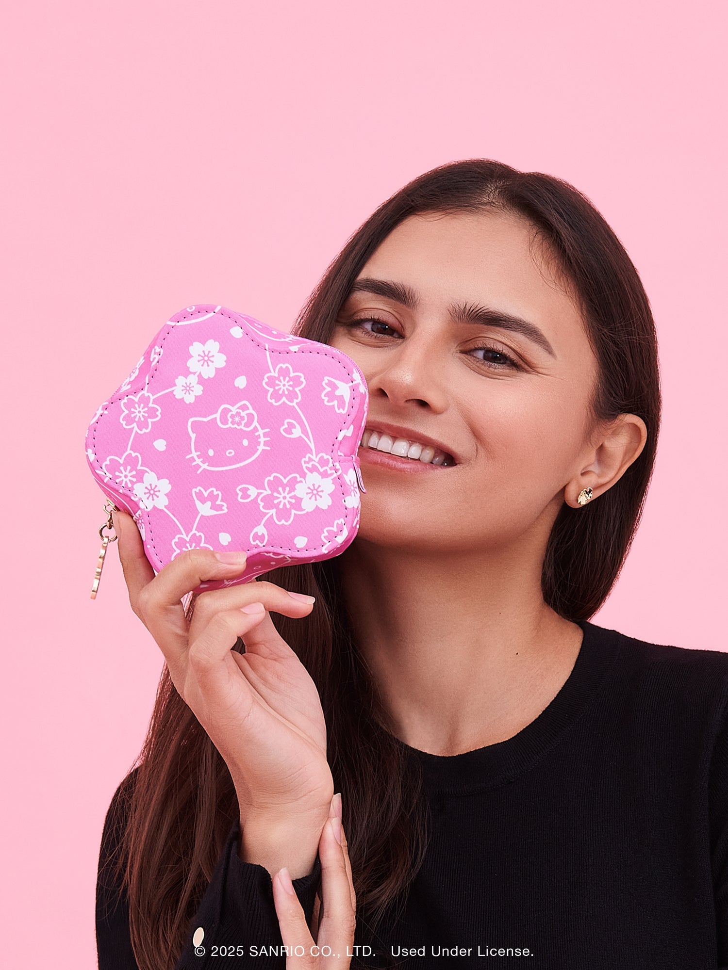 Hello Kitty® × JuJuBe Cherry Blossoms Flower Mini Bag – Pink