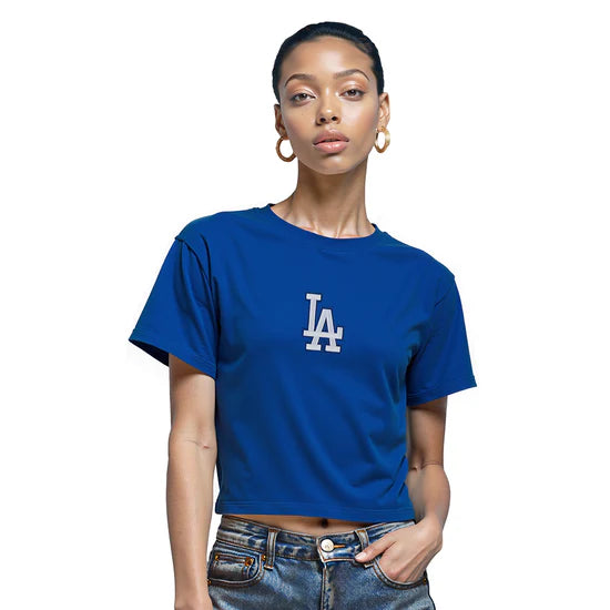 MLB LA Dodgers Wingspan SJ Boxy Tee