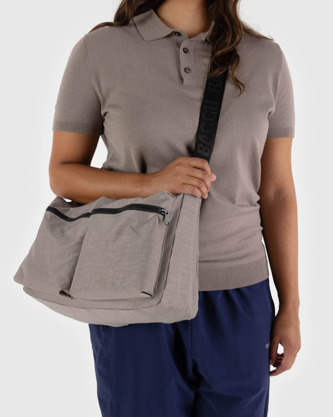 Baggu Large Cargo Crossbody- Dove