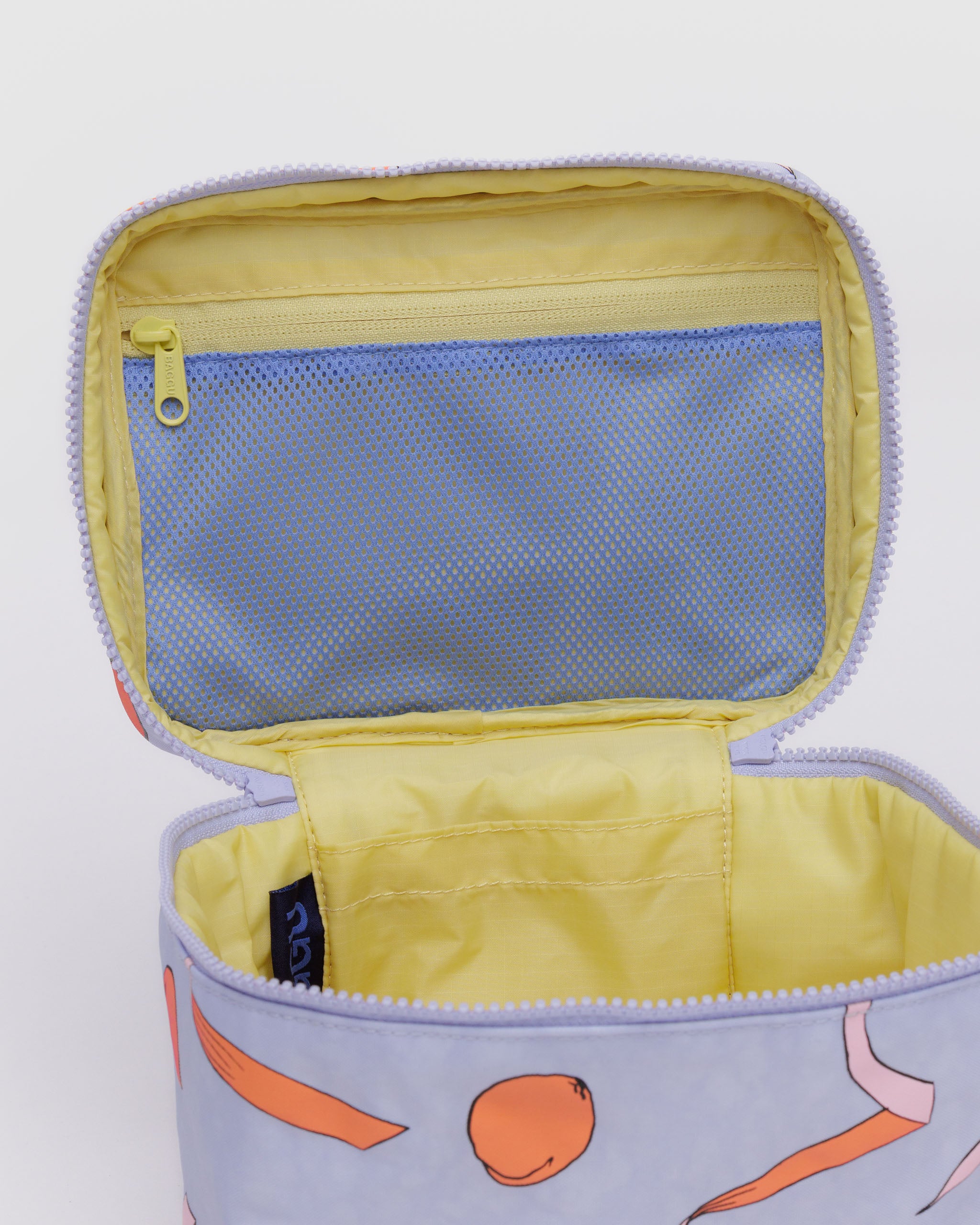 Baggu Large Cosmetic Case - Apricots & Ribbons