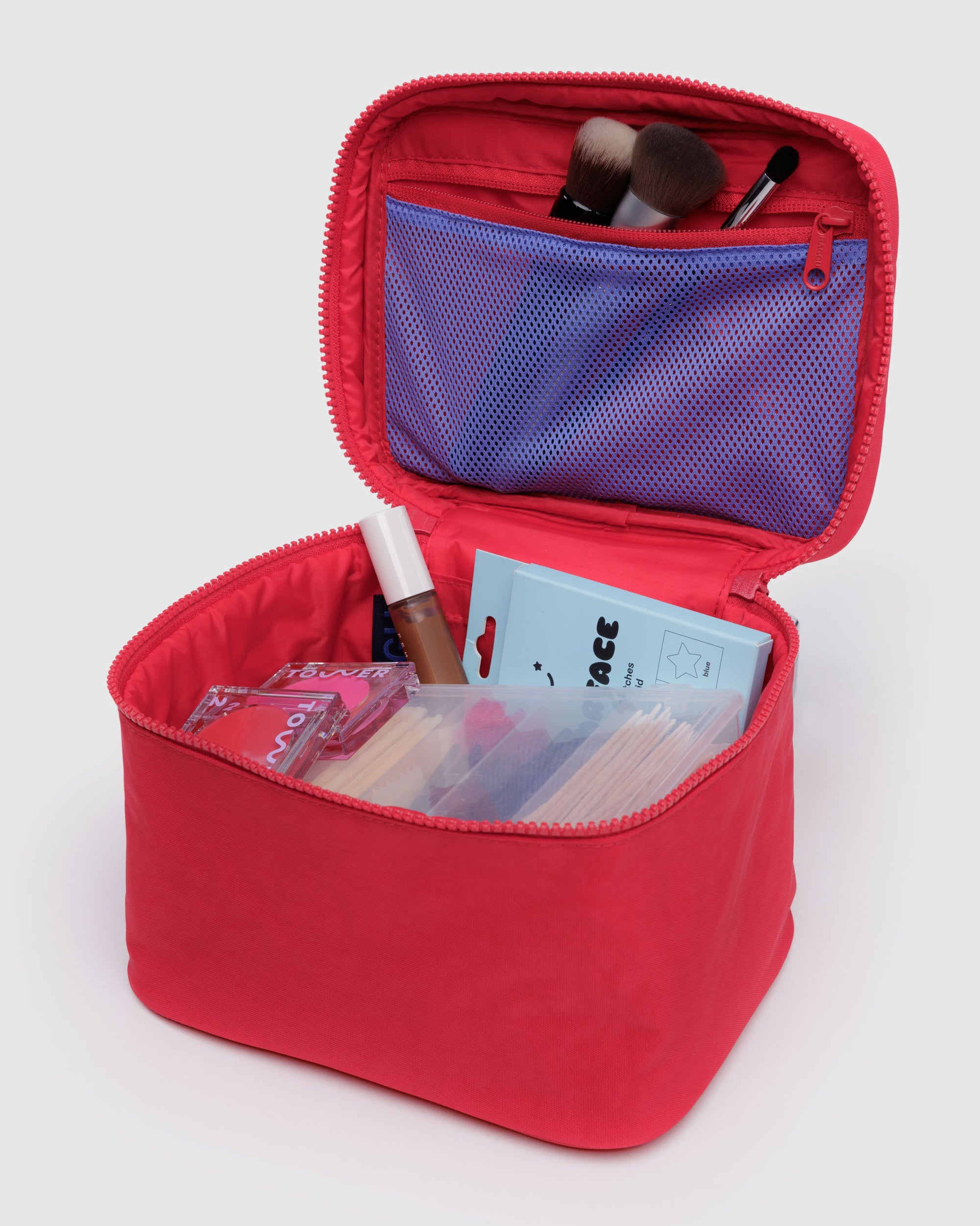 BAGGU Large Cosmetic Case - Candy Apple