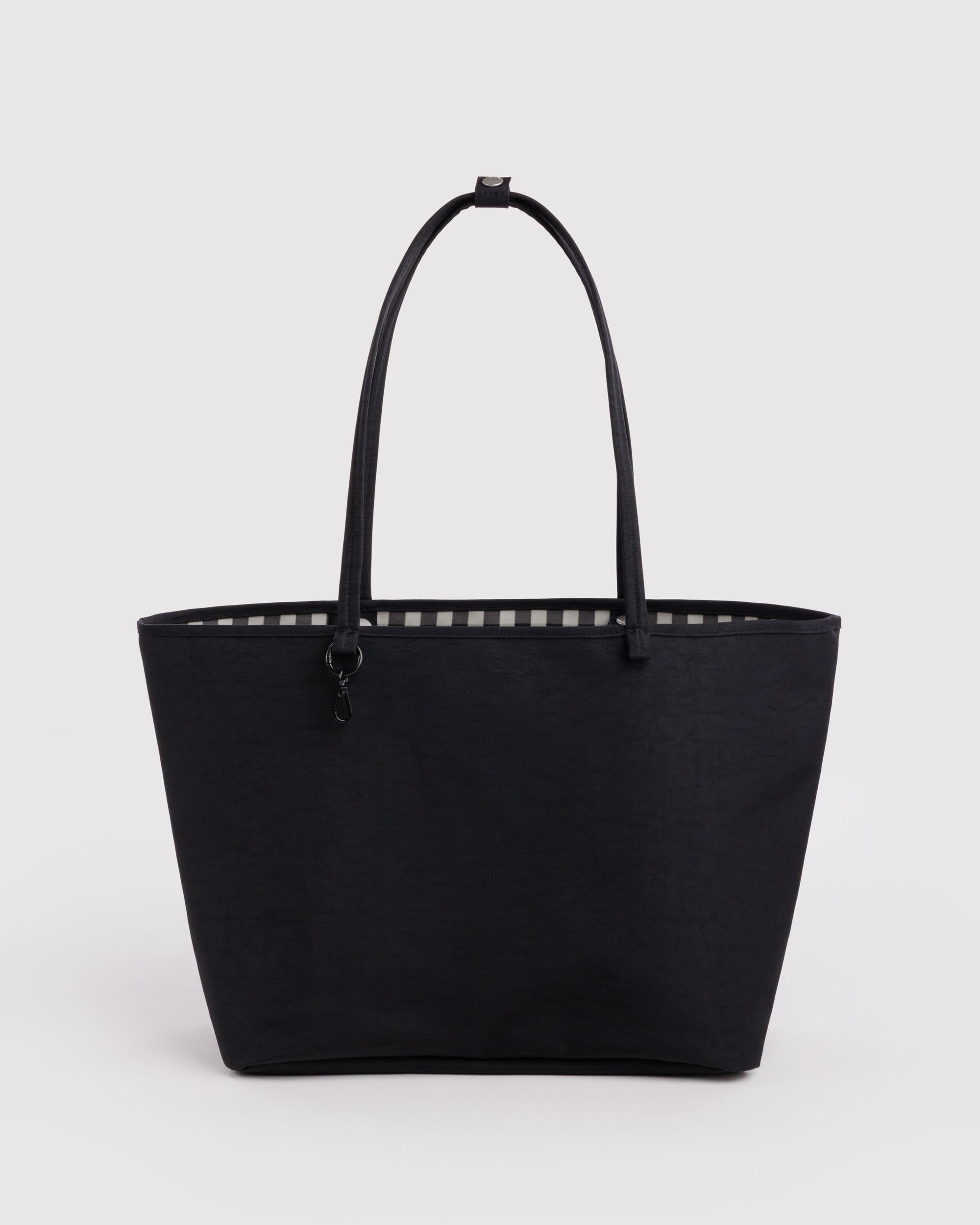 BAGGU Large Nylon Reversible Tote - Black Mix