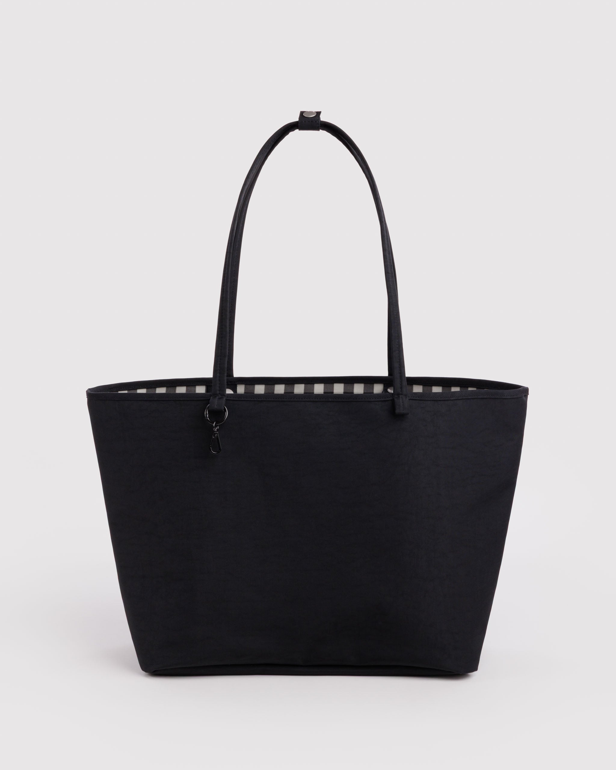 BAGGU Large Nylon Reversible Tote - Black Mix