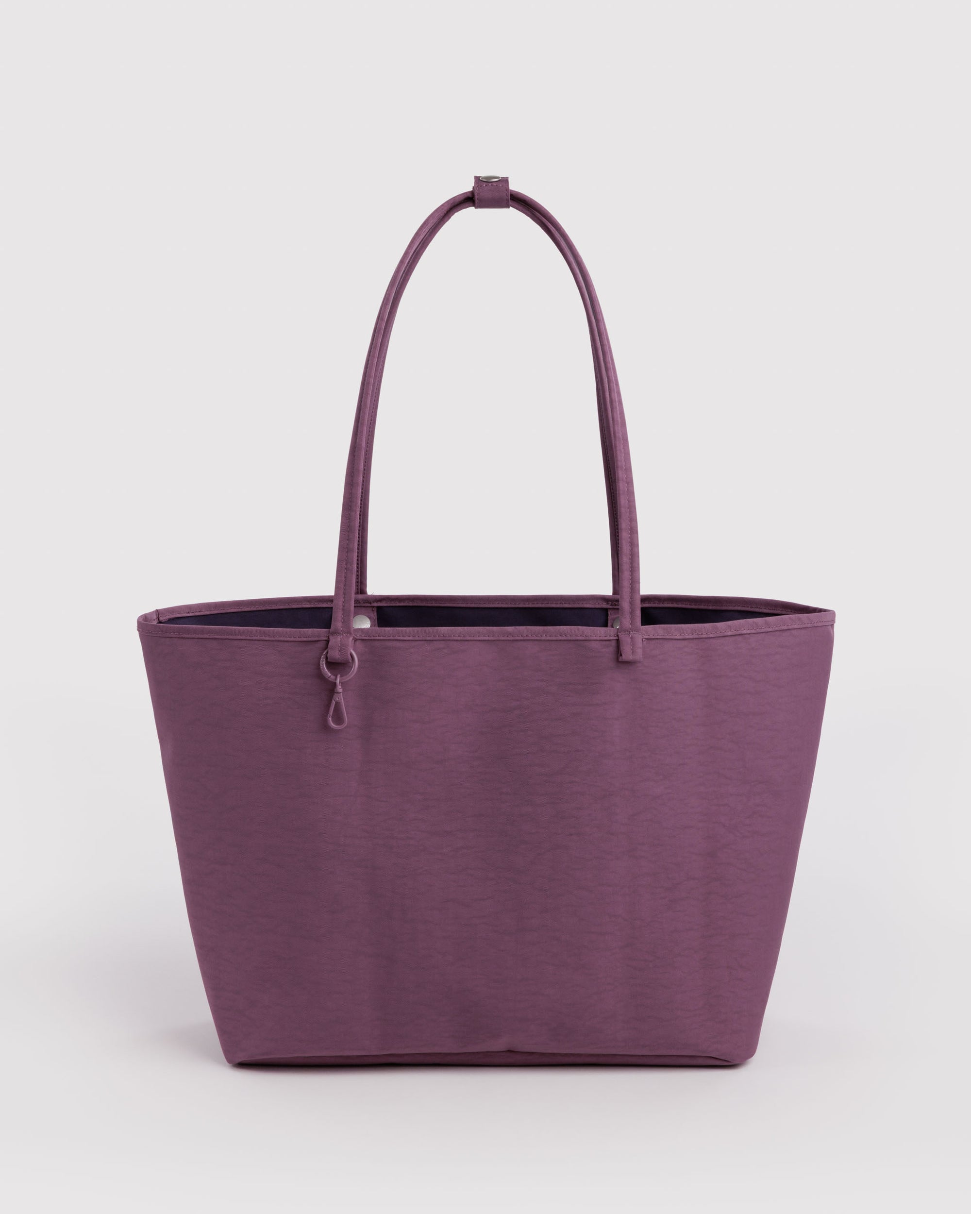 BAGGU Large Nylon Reversible Tote - Wild Plum Mix