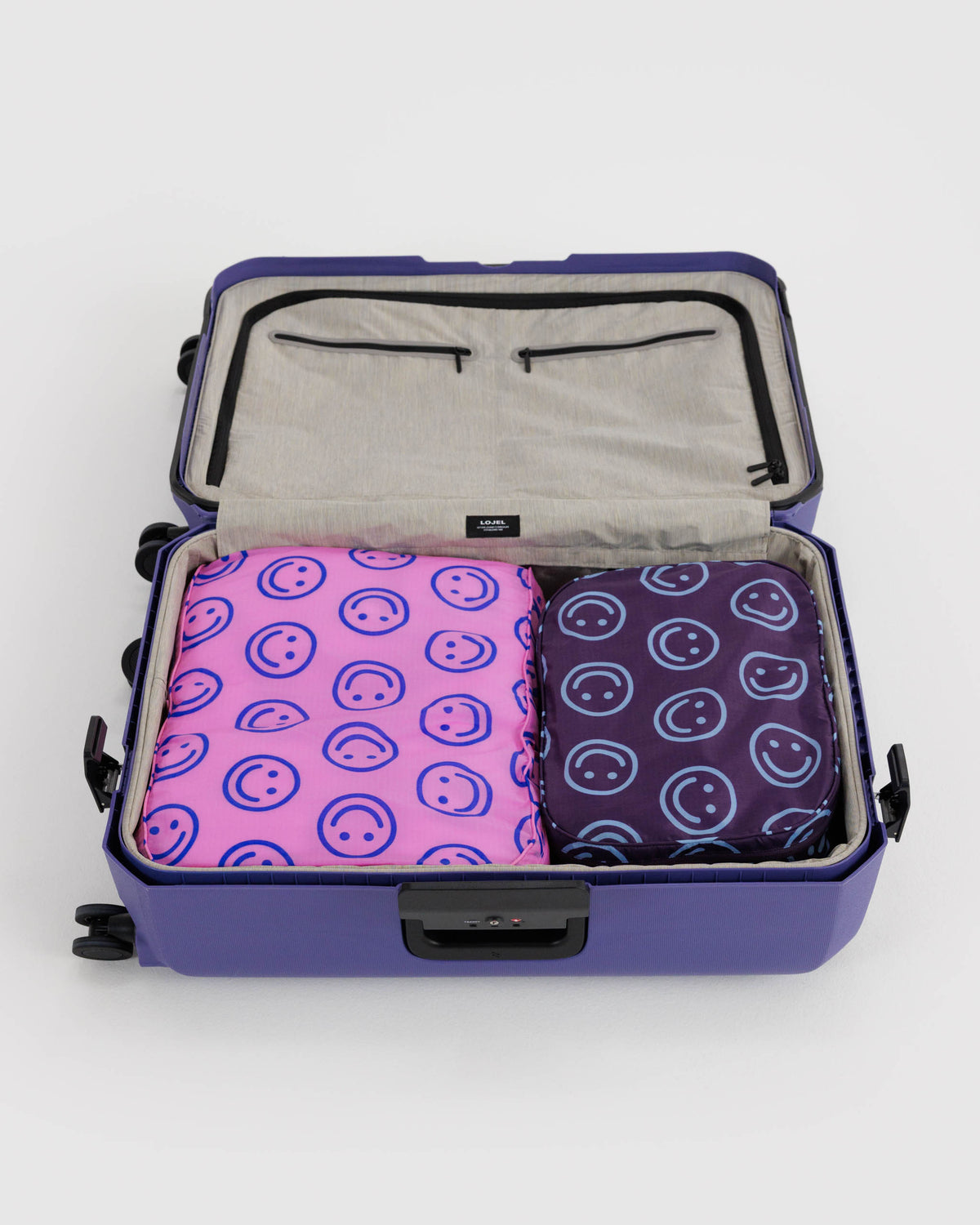 BAGGU Large Packing Cube Set - Bright Happy Mix
