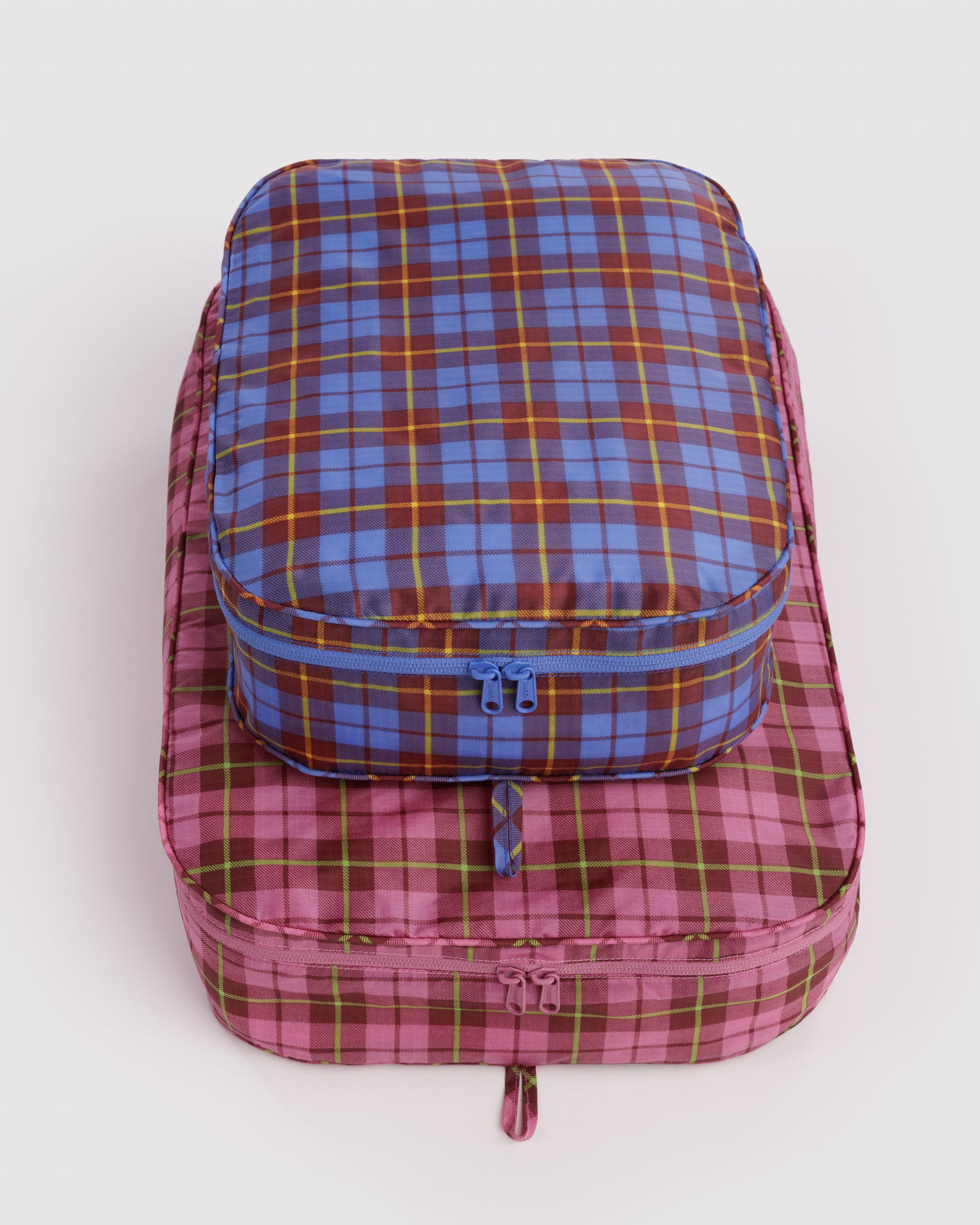 BAGGU Large Packing Cube Set - Check Mix