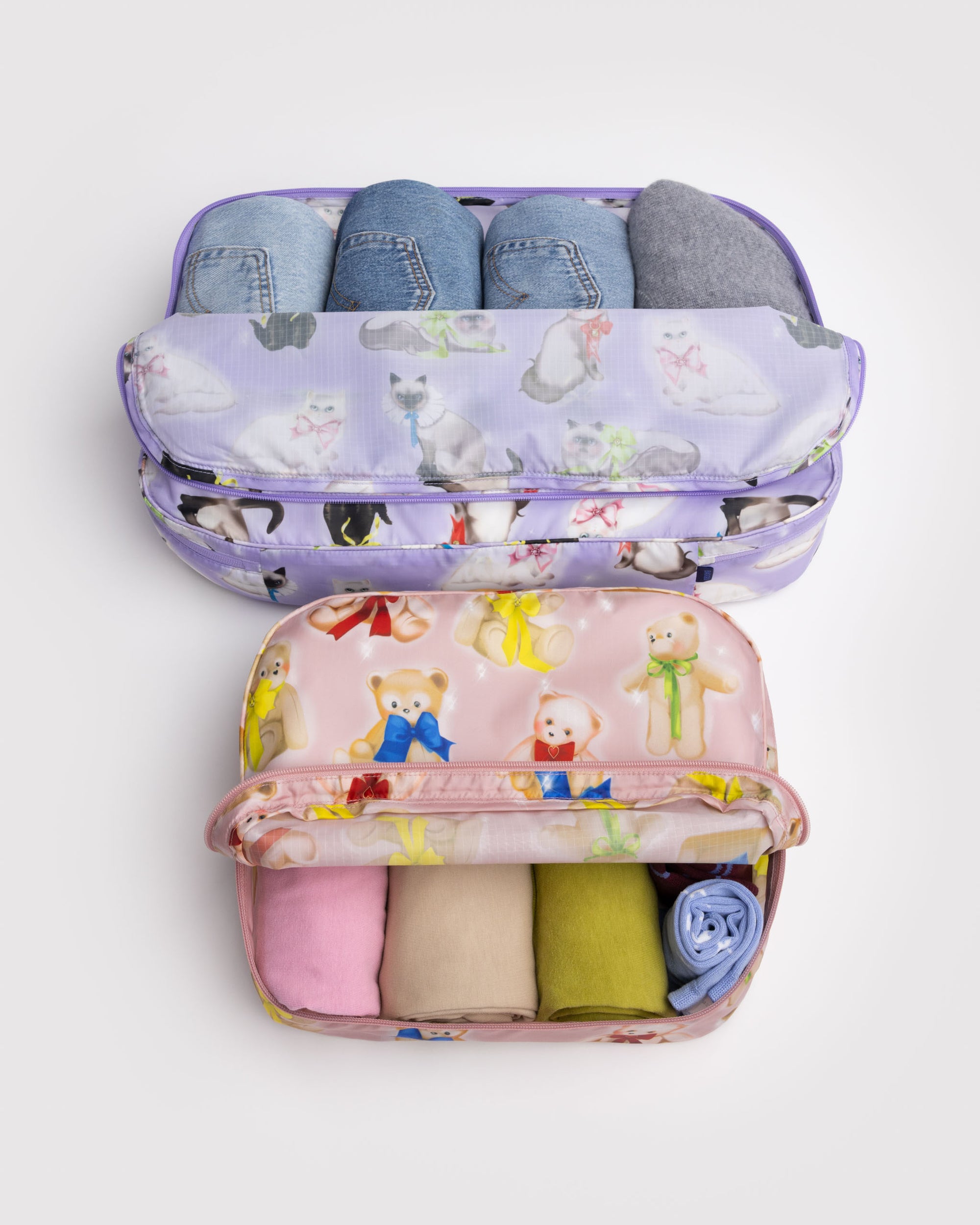 BAGGU Large Packing Cube Set - Fancy Animals