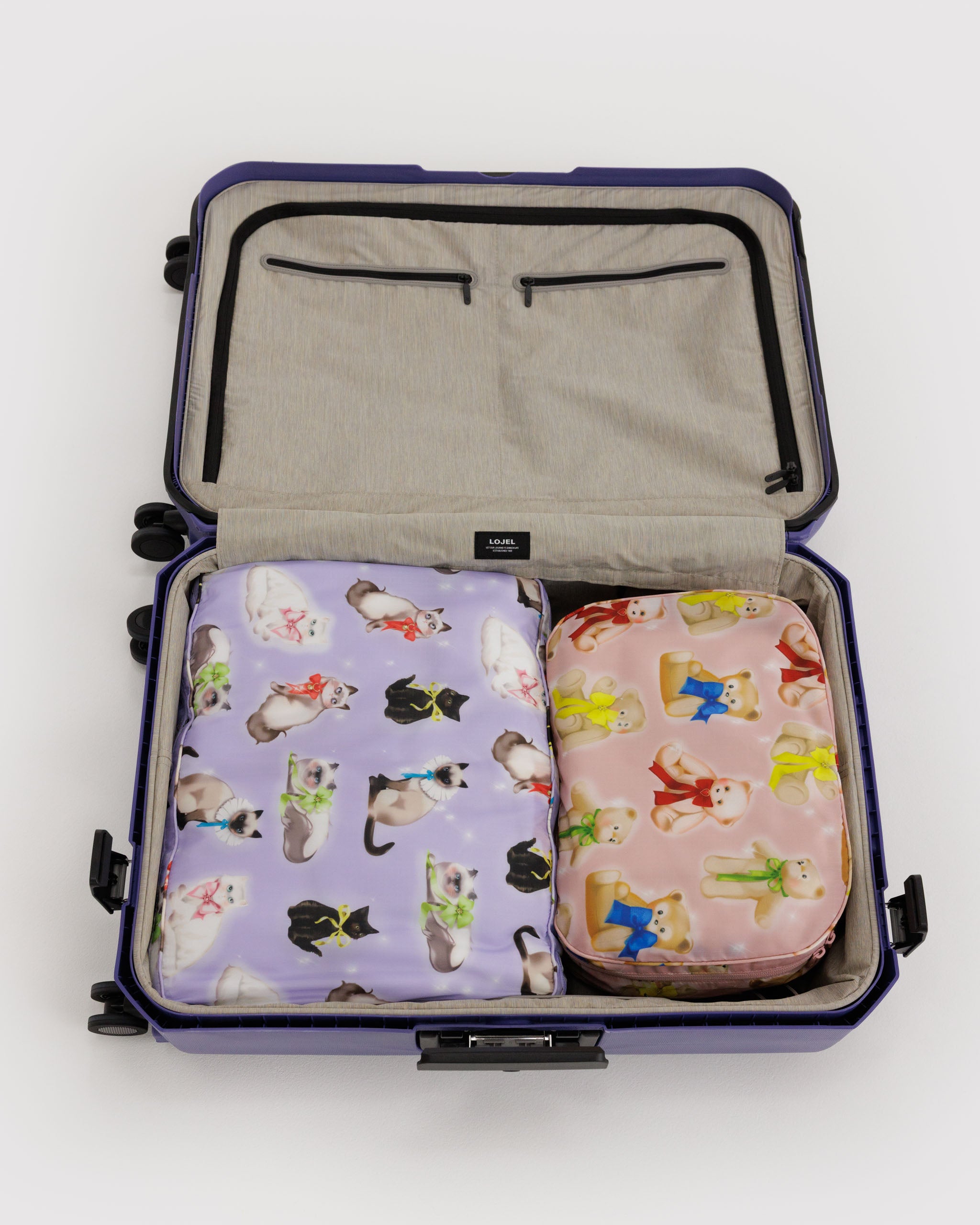 BAGGU Large Packing Cube Set - Fancy Animals