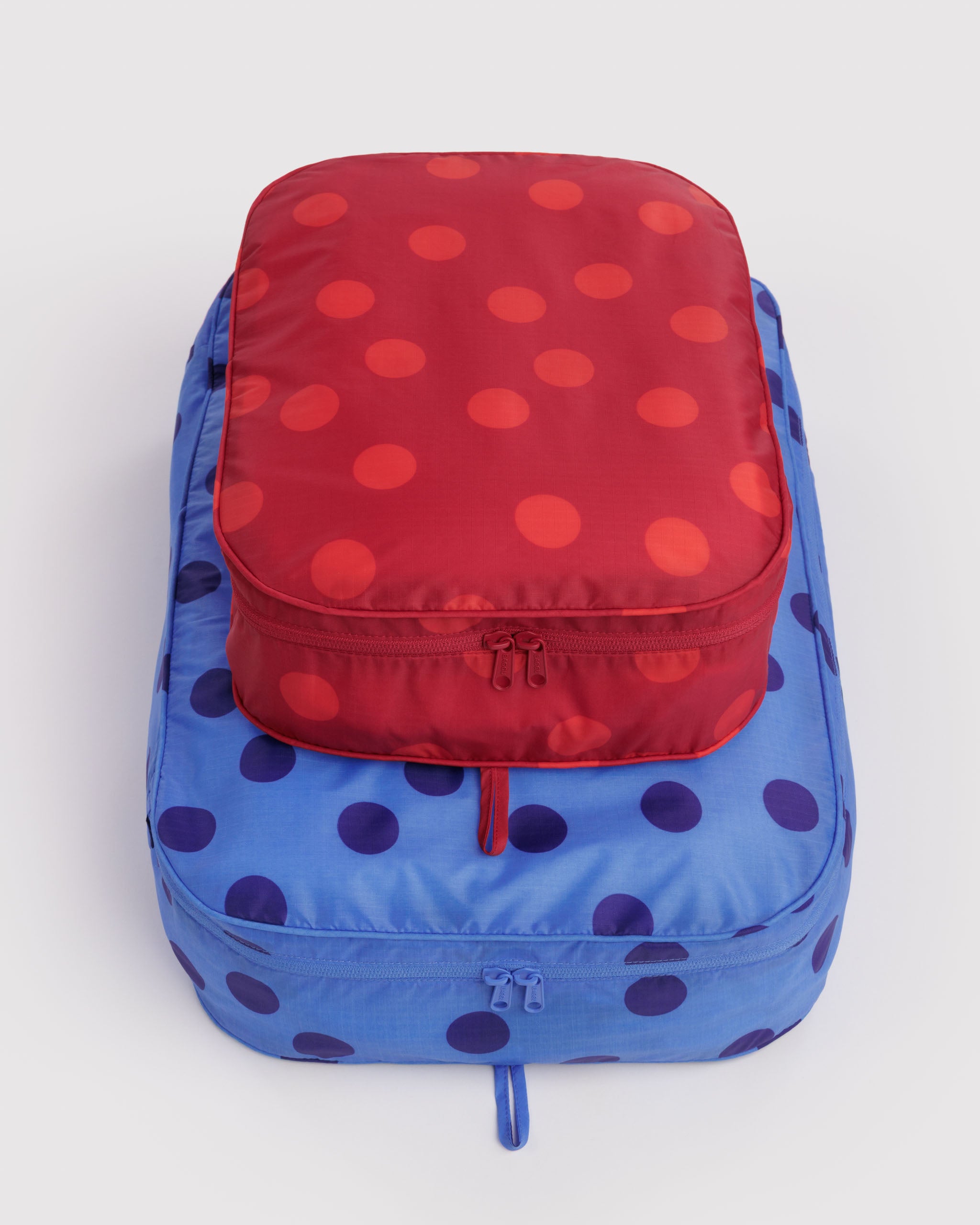 BAGGU Large Packing Cube Set - Polka Dot Set
