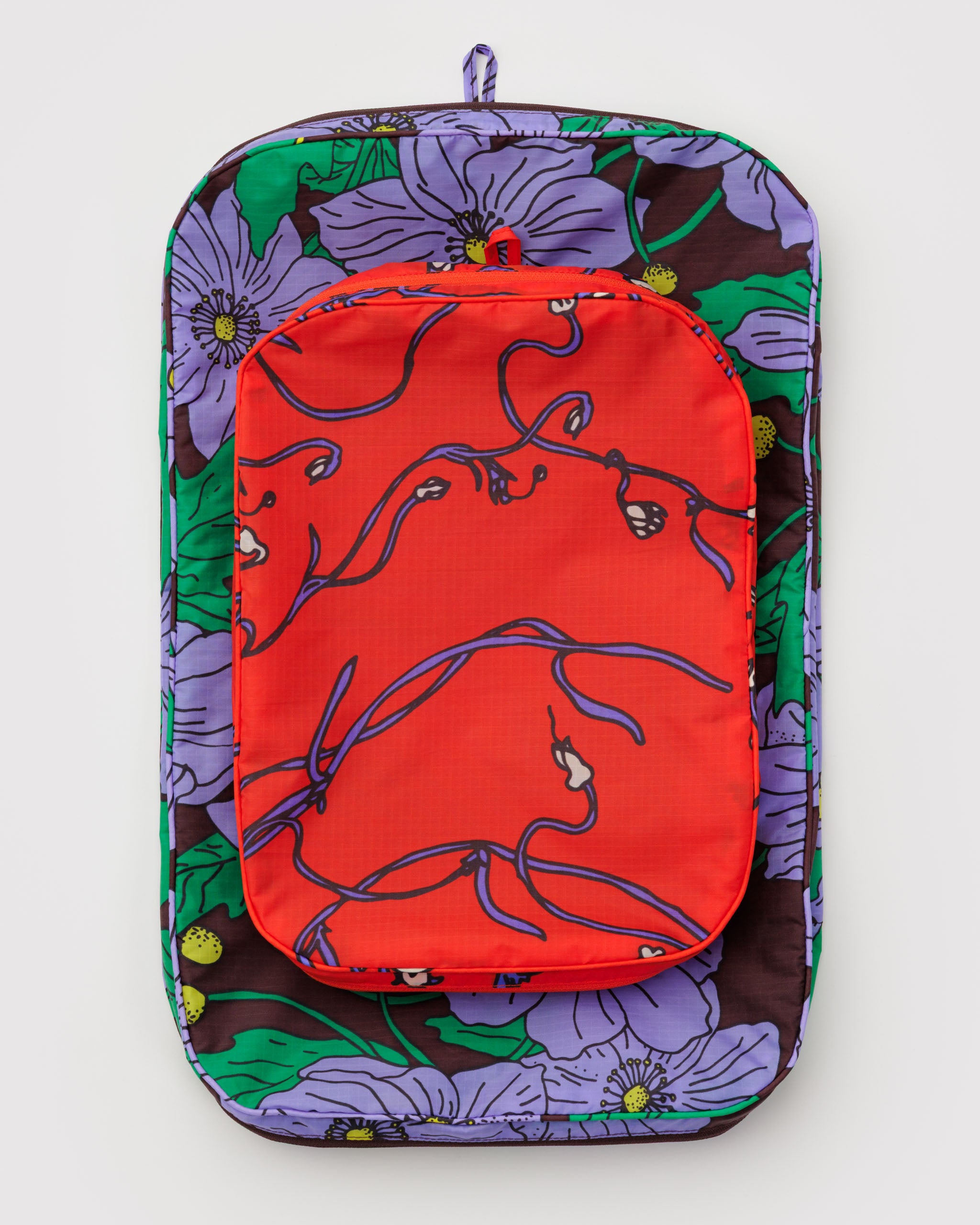 BAGGU Large Packing Cube Set - Poppy Mix