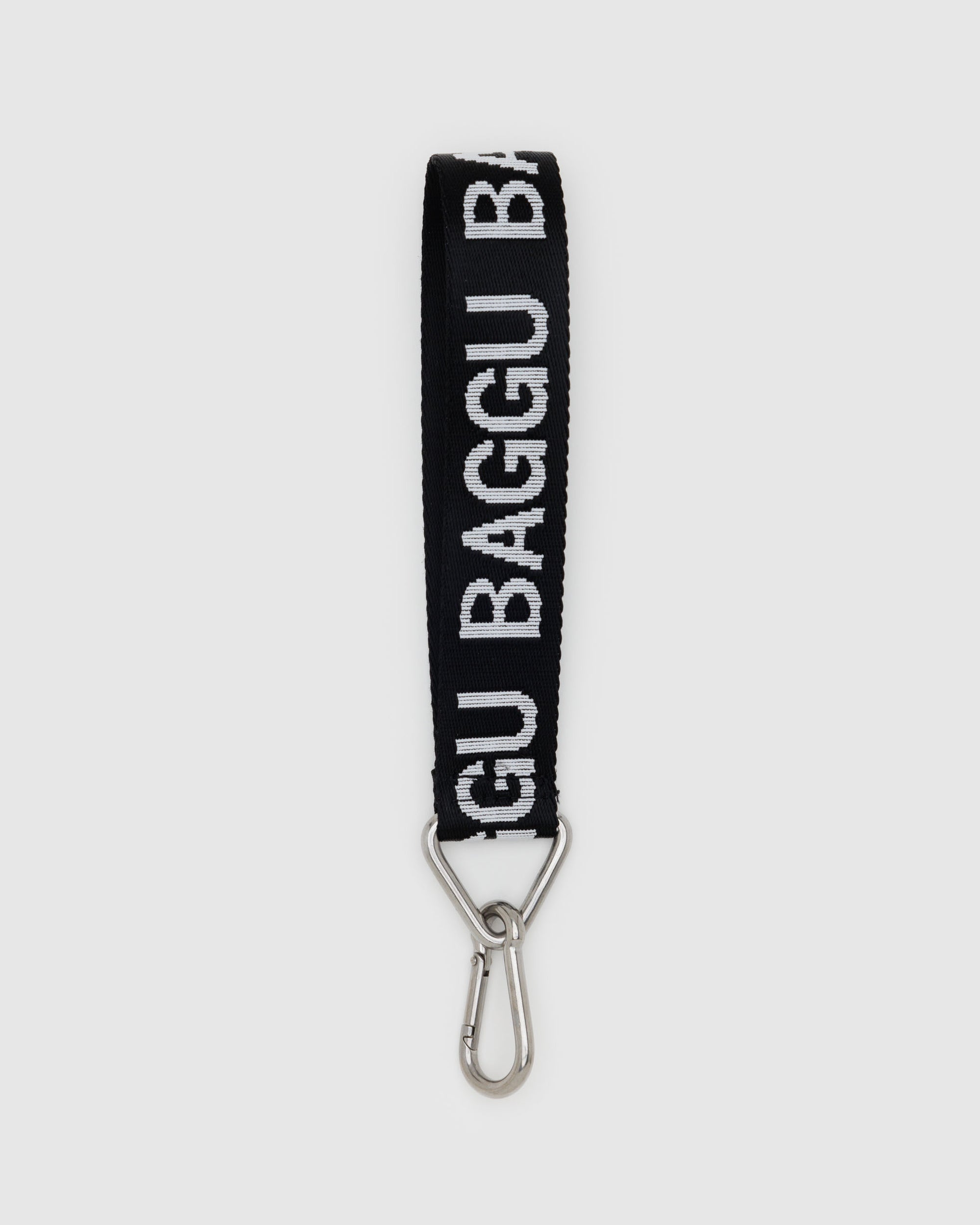 Baggu Logo Keychain - Black and White
