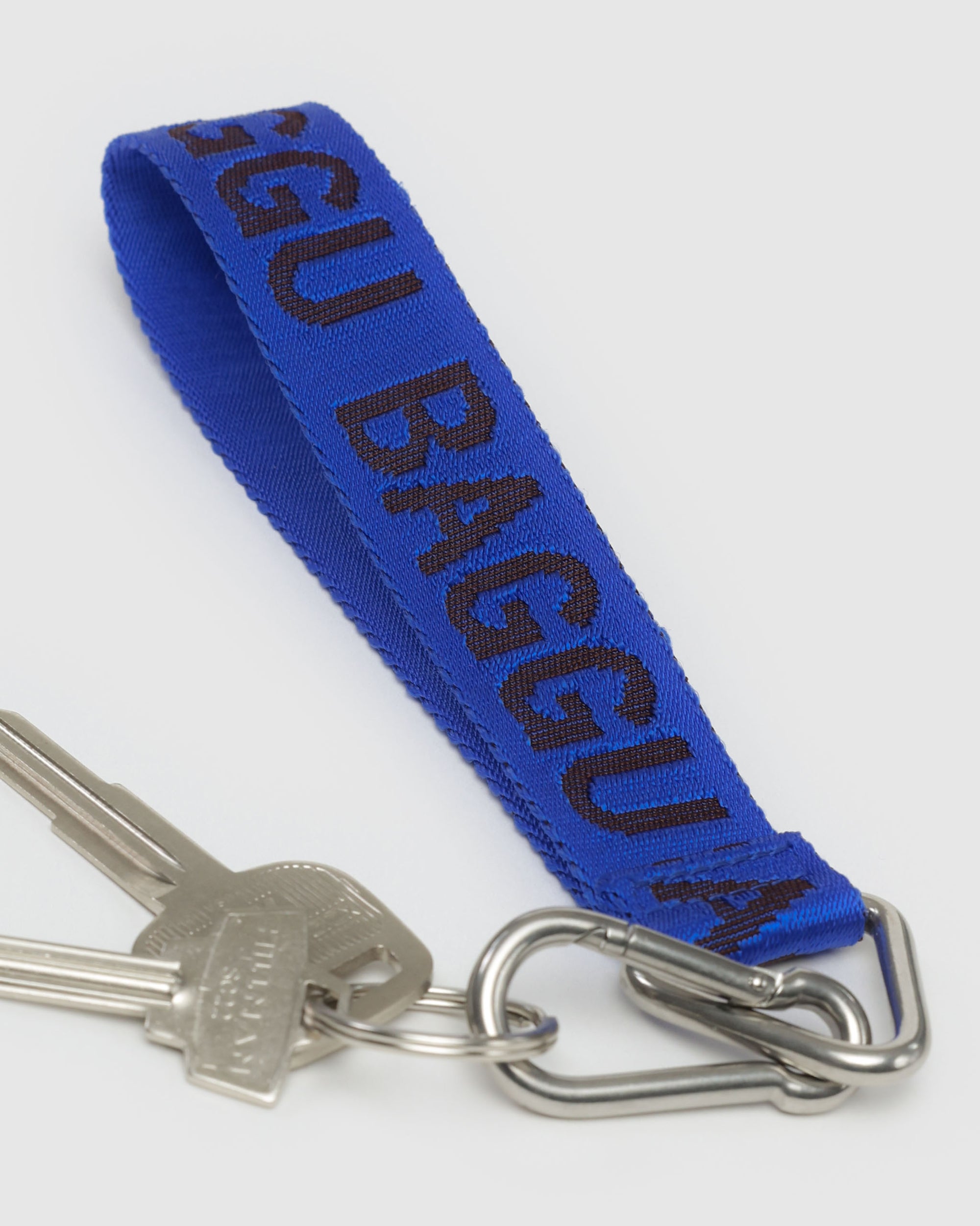 Baggu Logo Keychain - Cobalt