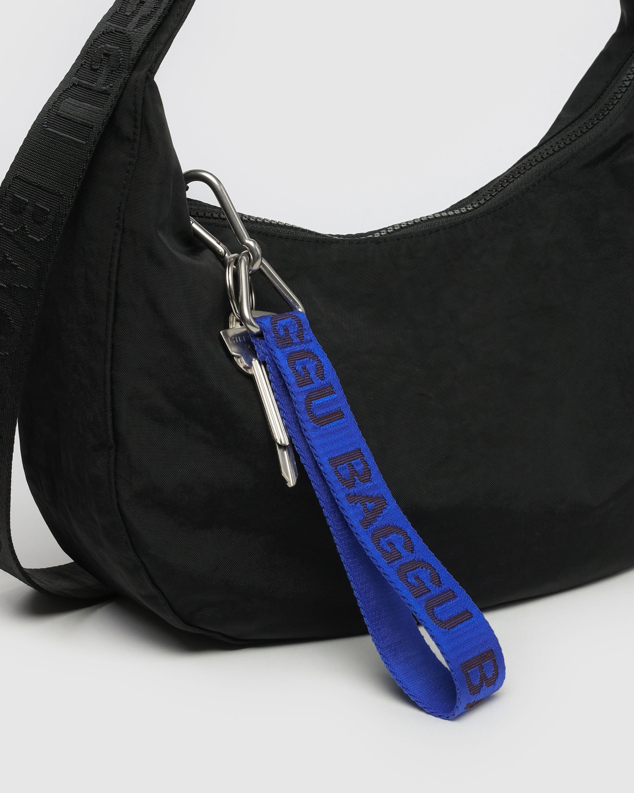 Baggu Logo Keychain - Cobalt