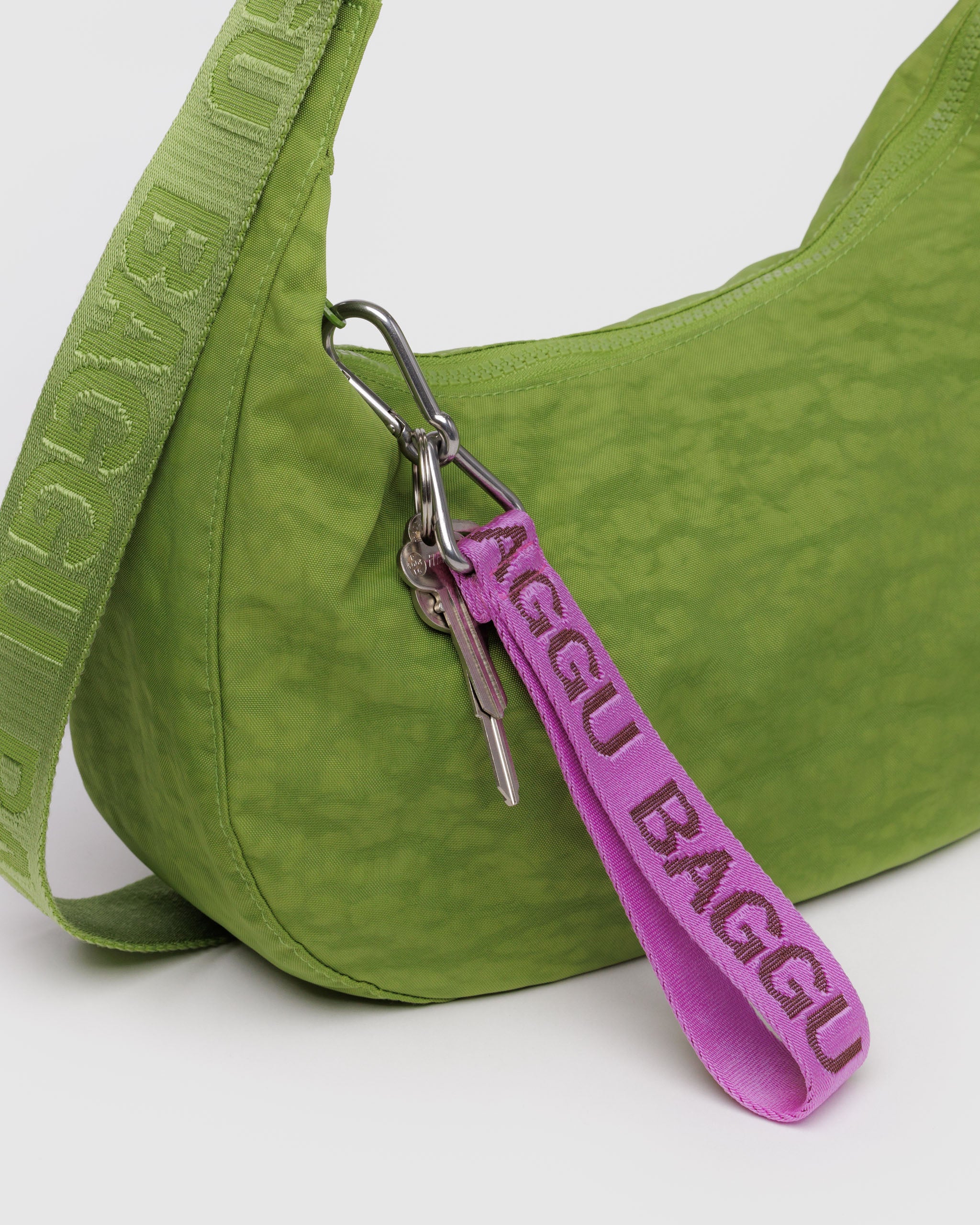 BAGGU Logo Keychain - Pink