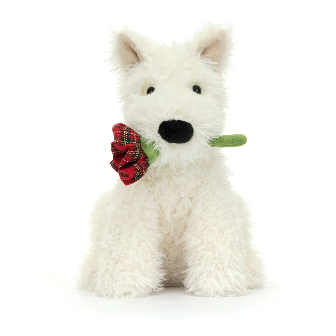 JellyCat Munro Scottie Dog 'Love You'