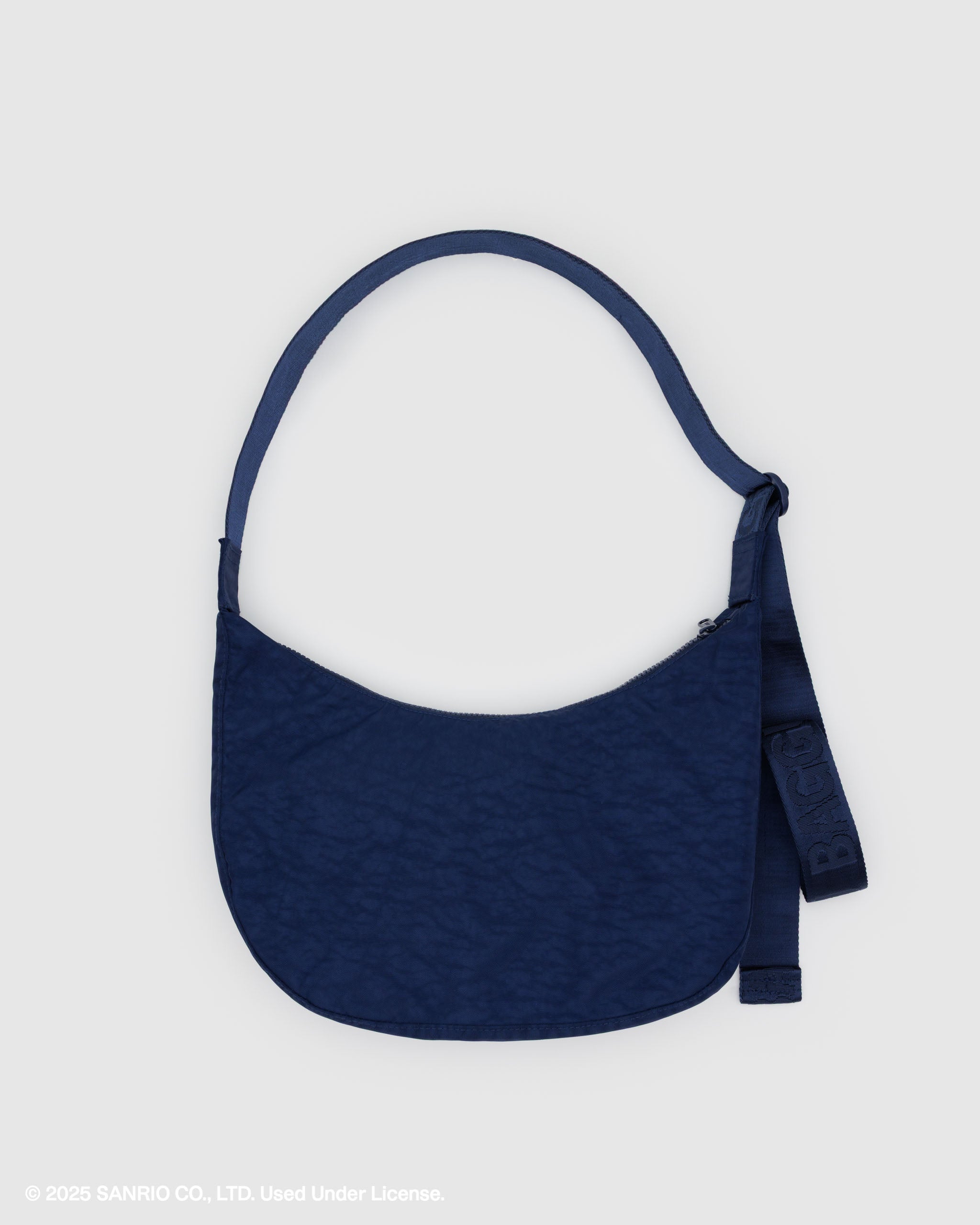 BAGGU Medium Nylon Crescent Bag - Embroidered Hello Kitty & Teddy