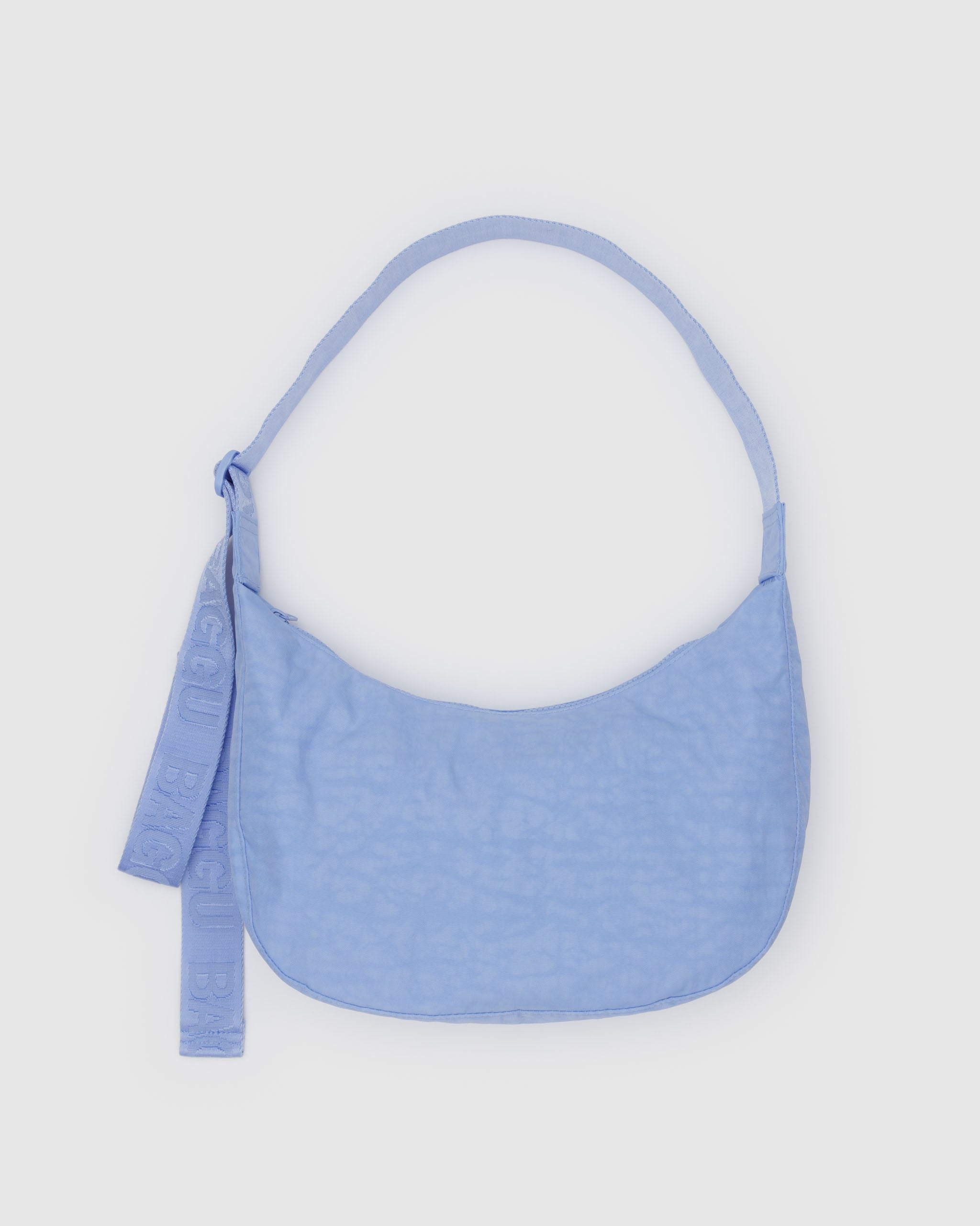 BAGGU Medium Nylon Crescent Bag - French Blue