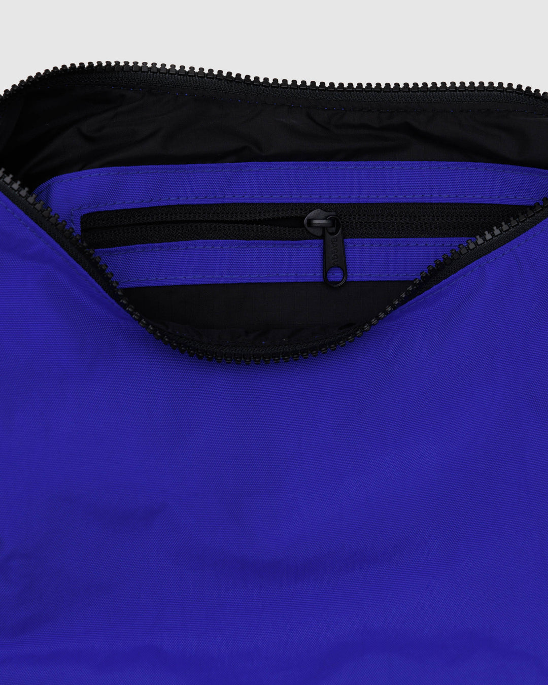 BAGGU Medium Nylon Crescent Bag - Lapis