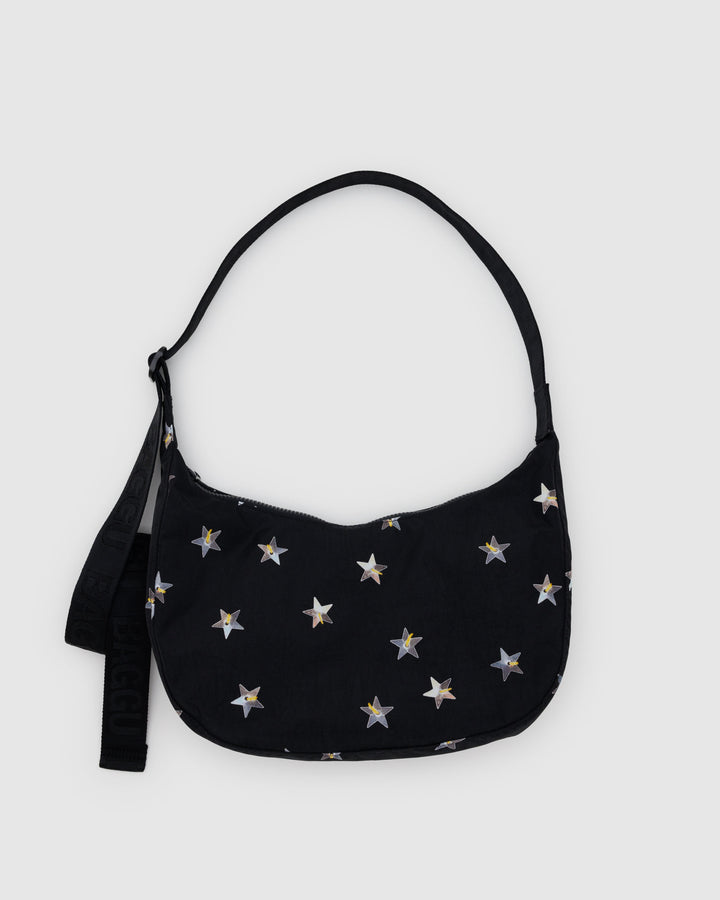 BAGGU Medium Nylon Crescent Bag - Stars