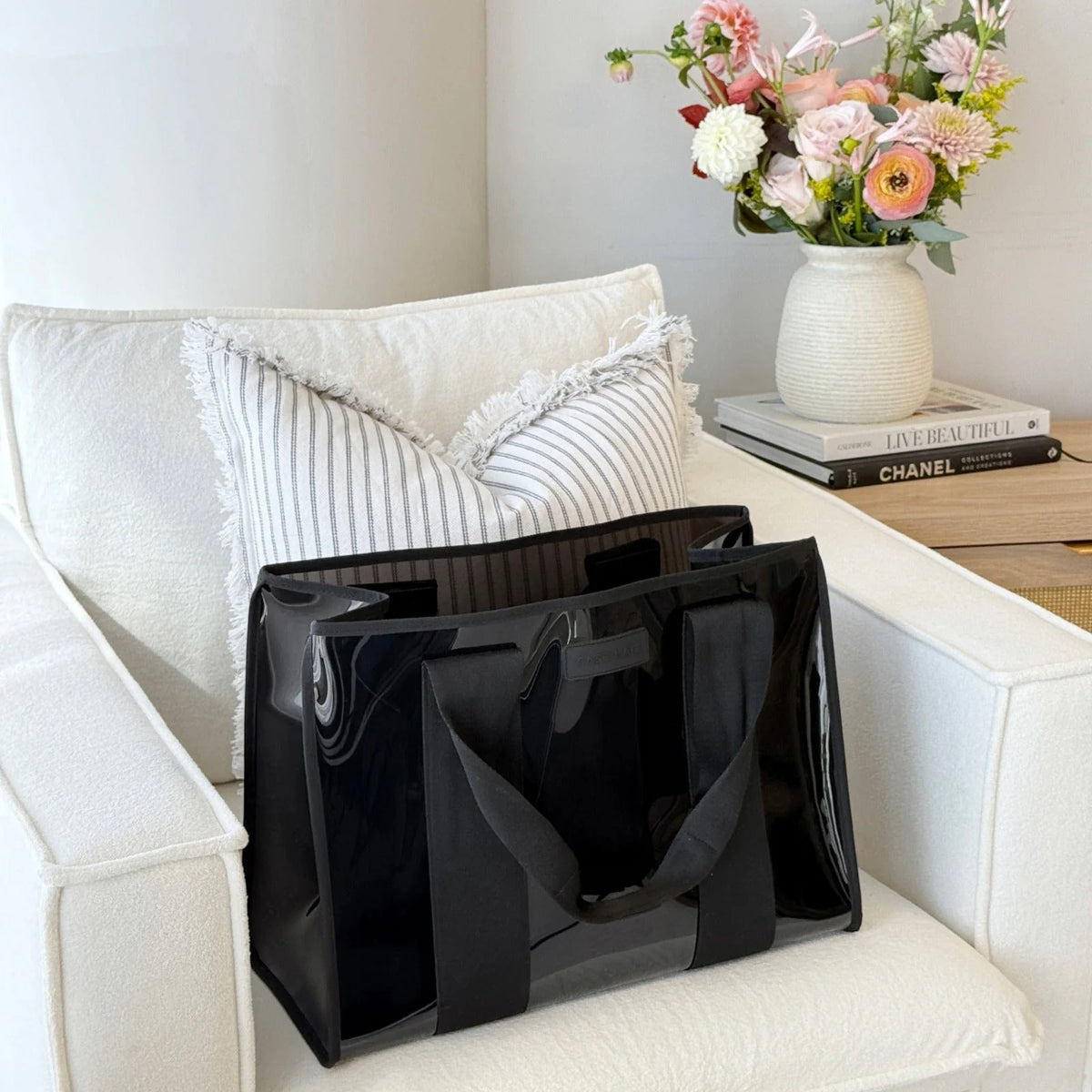 Case-Mate Midnight Black Jelly Tote Bag