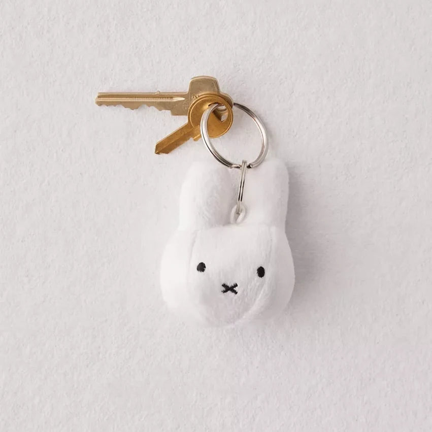 Smoko Miffy Head Plush Keychain