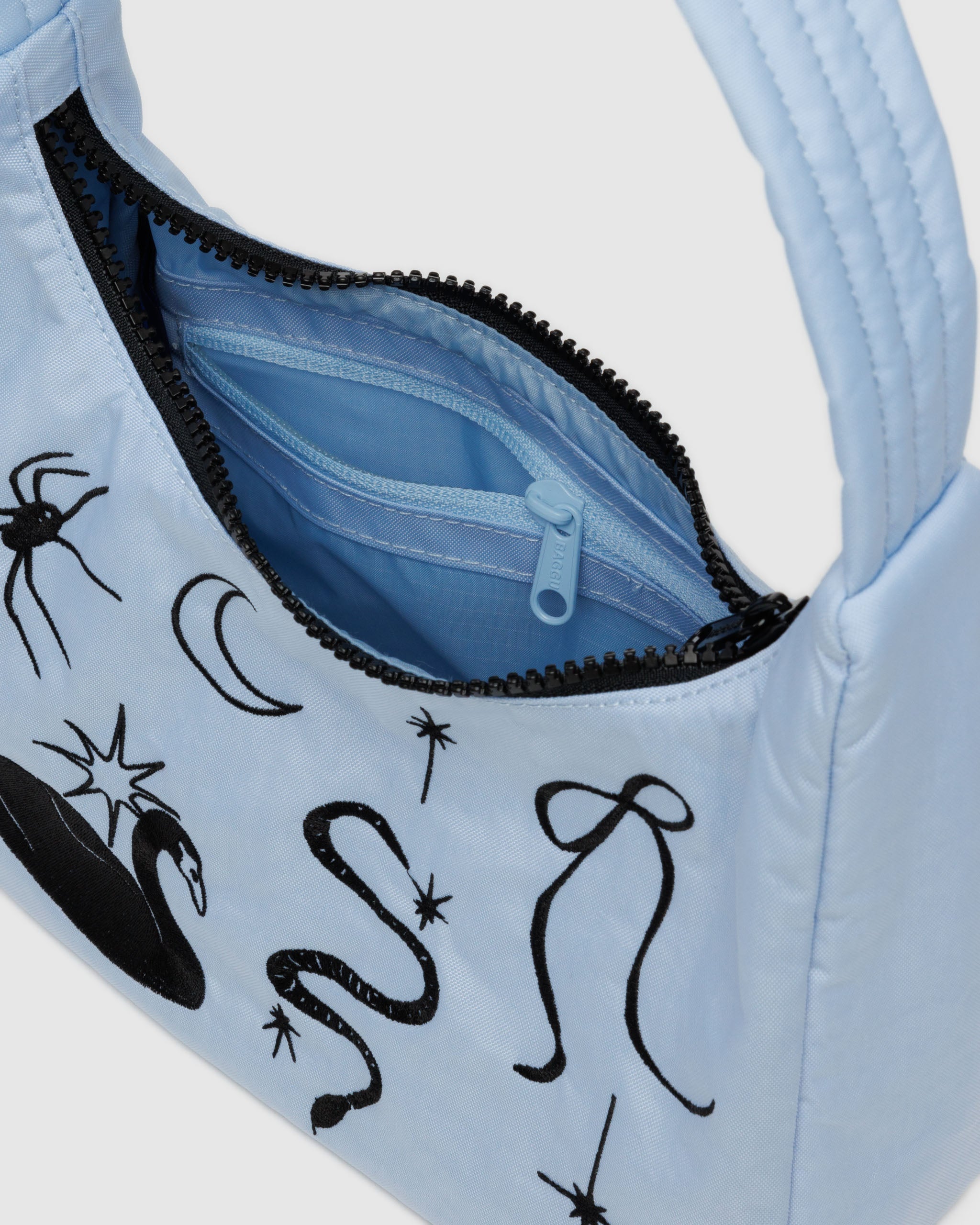 Baggu Mini Nylon Shoulder Bag Ballet Icons