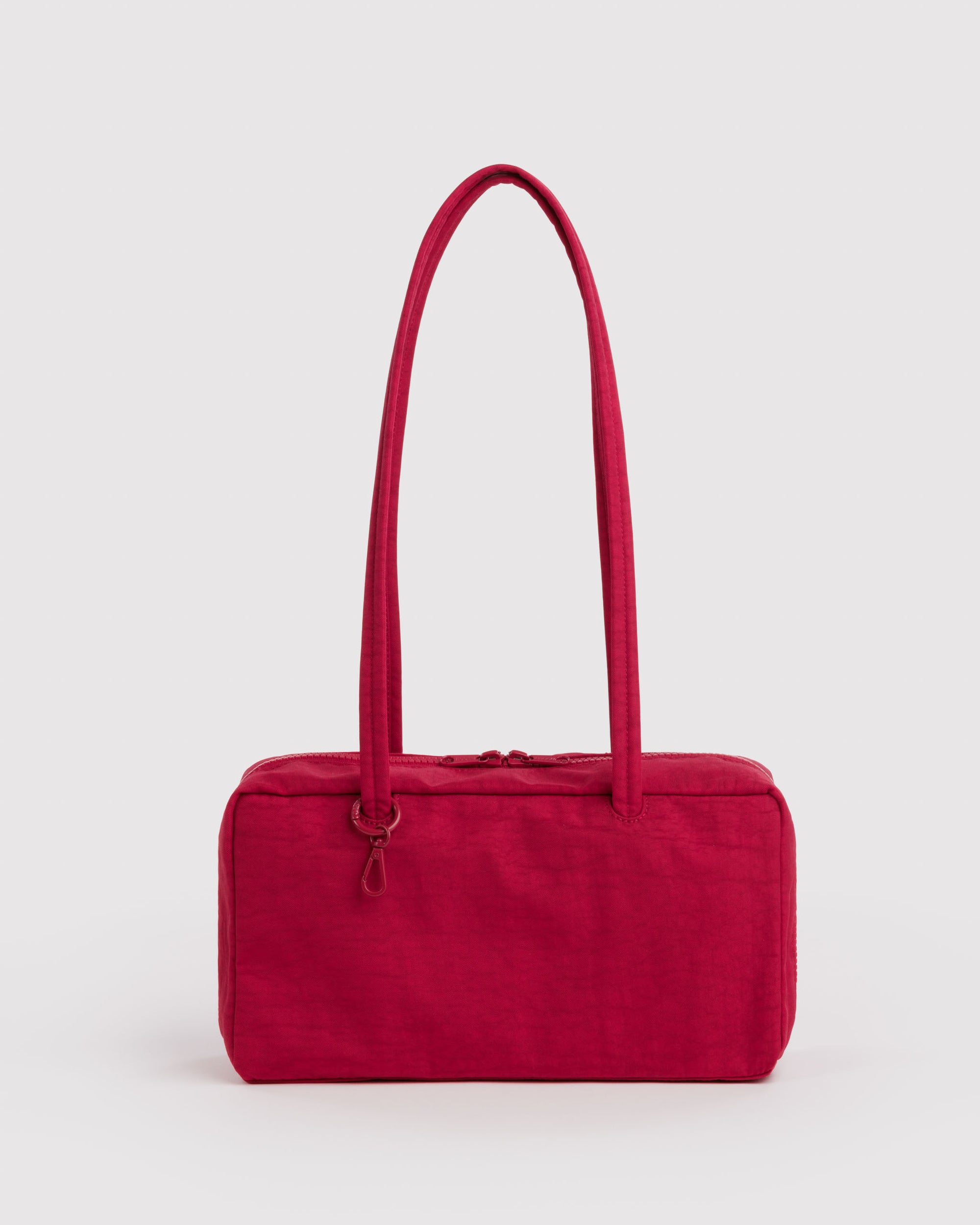 BAGGU Nylon Bowler Bag - Cherry