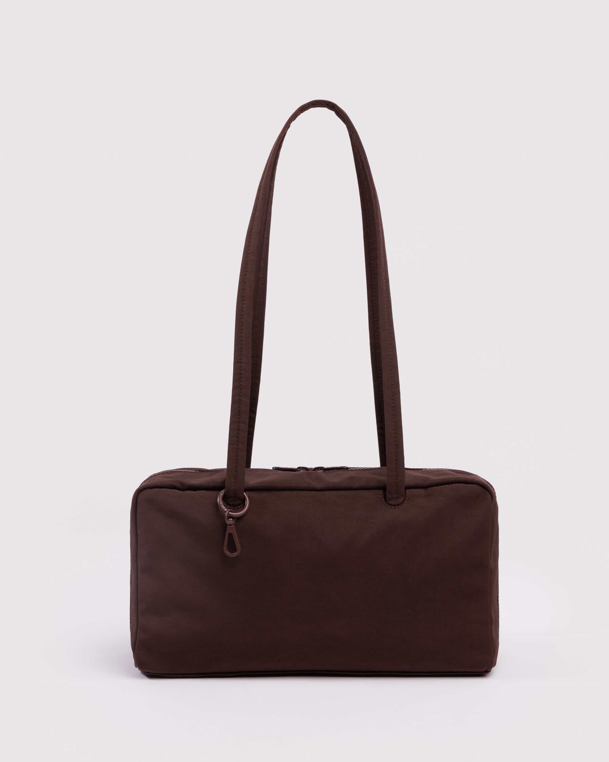 BAGGU Nylon Bowler Bag - Coffee