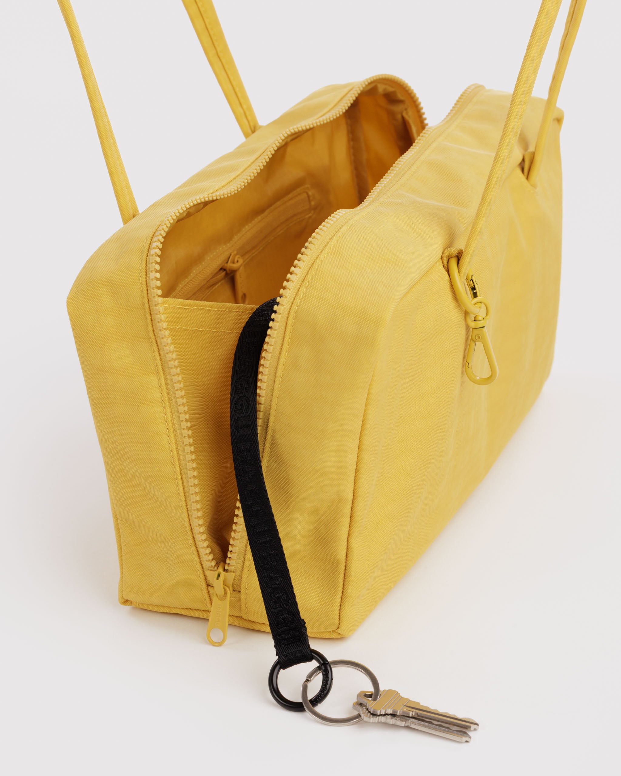 BAGGU Nylon Bowler Bag - Sunflower