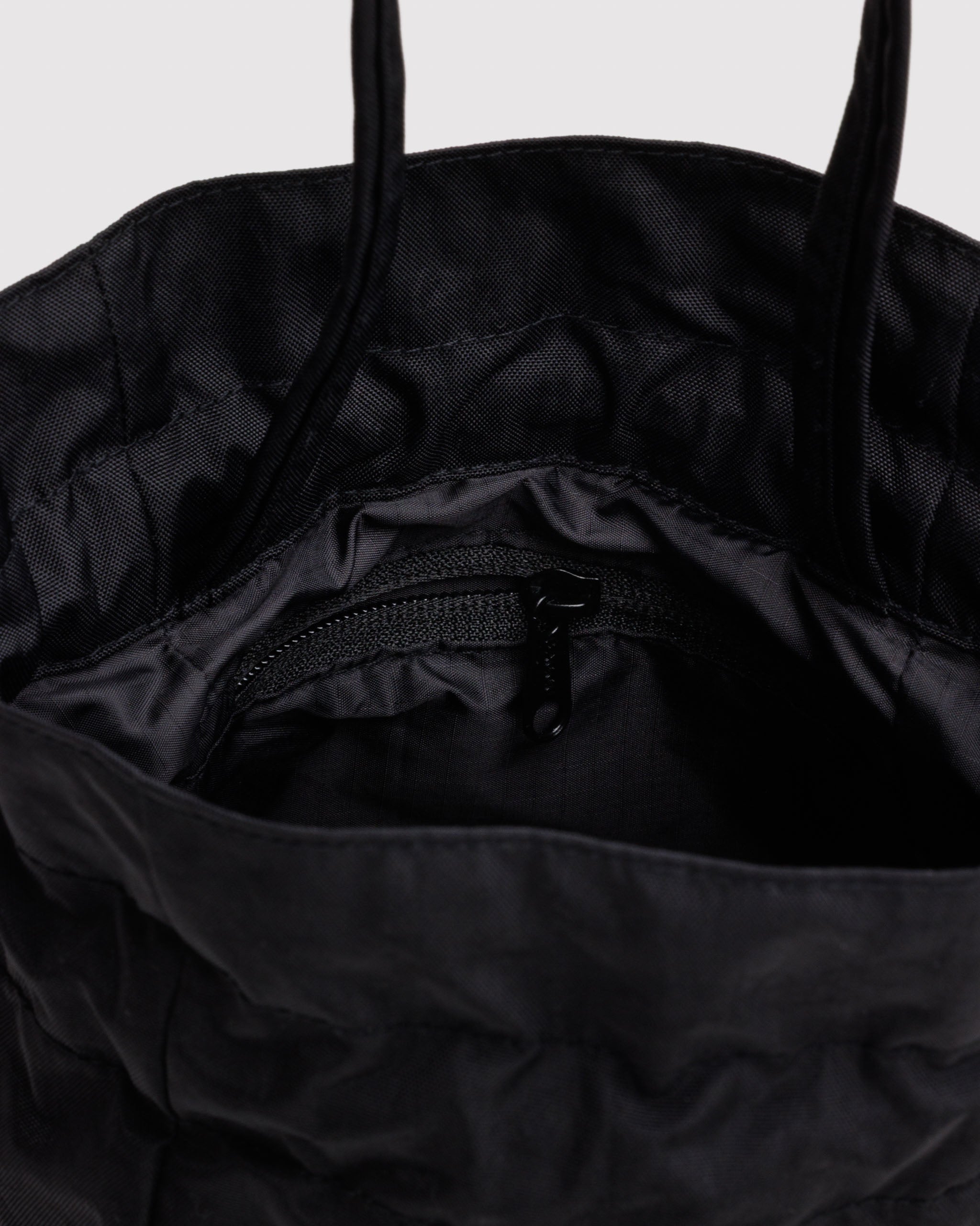 BAGGU Nylon Drawstring Bag - Black