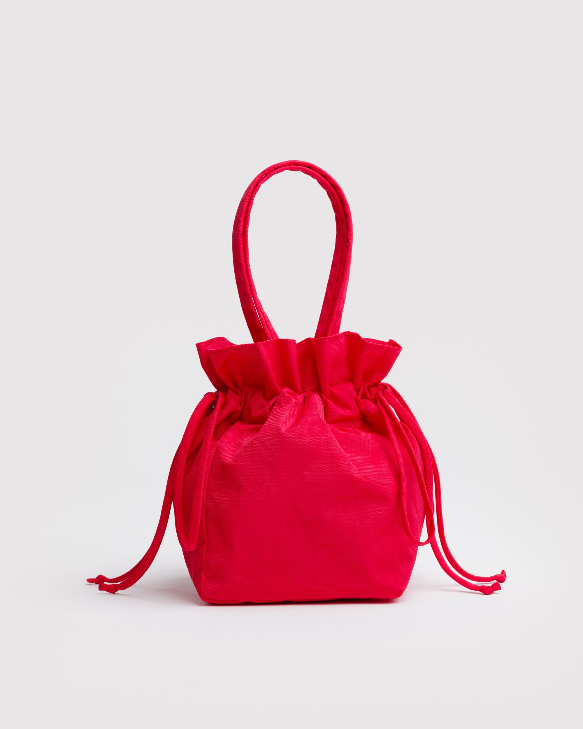 BAGGU Nylon Drawstring Bag - Candy Apple