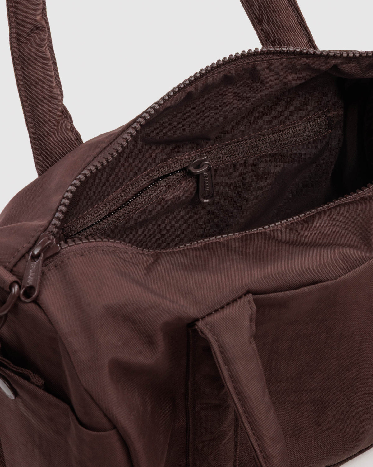 BAGGU Nylon Duffle Bag - Coffee
