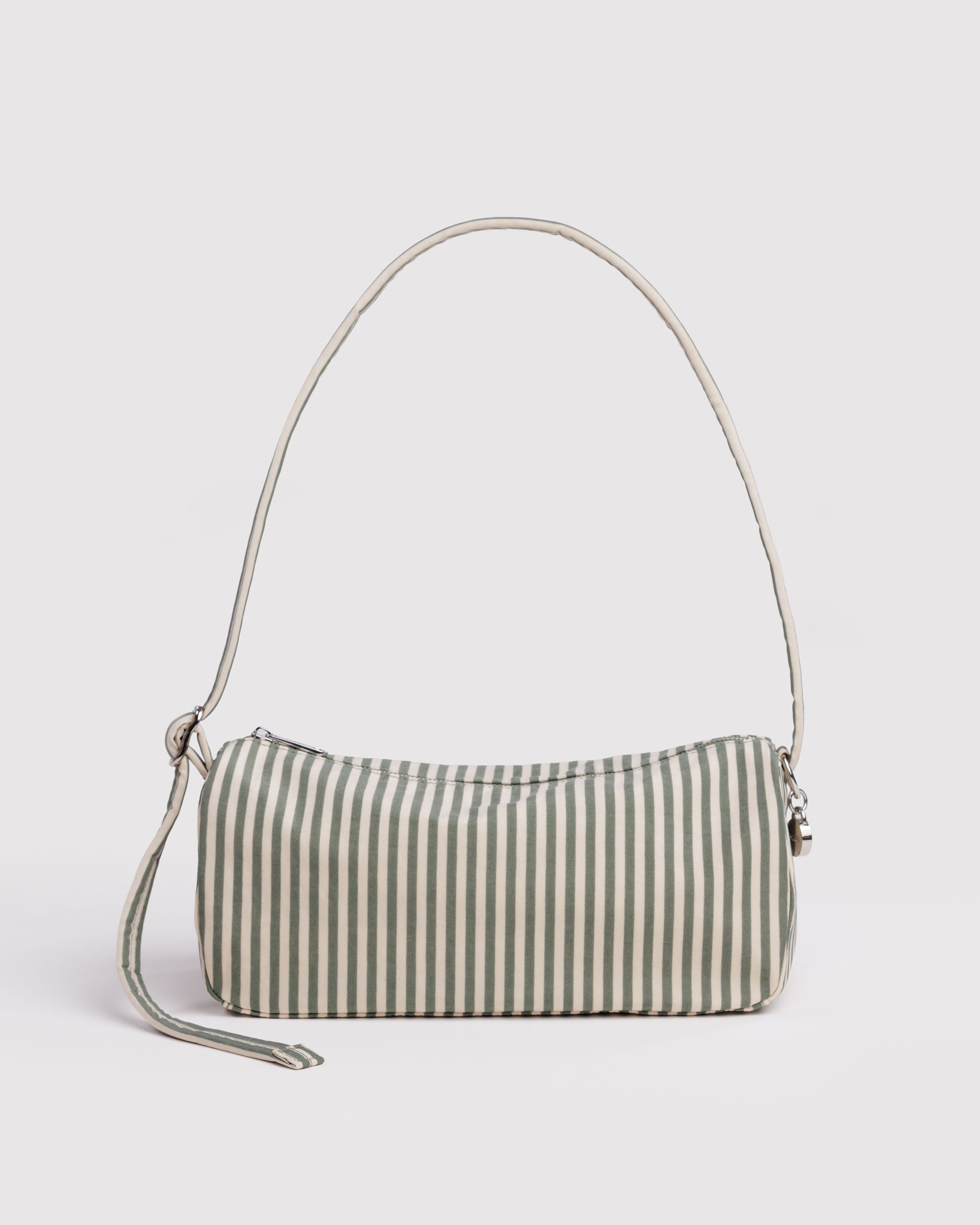 BAGGU Nylon Loaf Bag - Sage Stripe