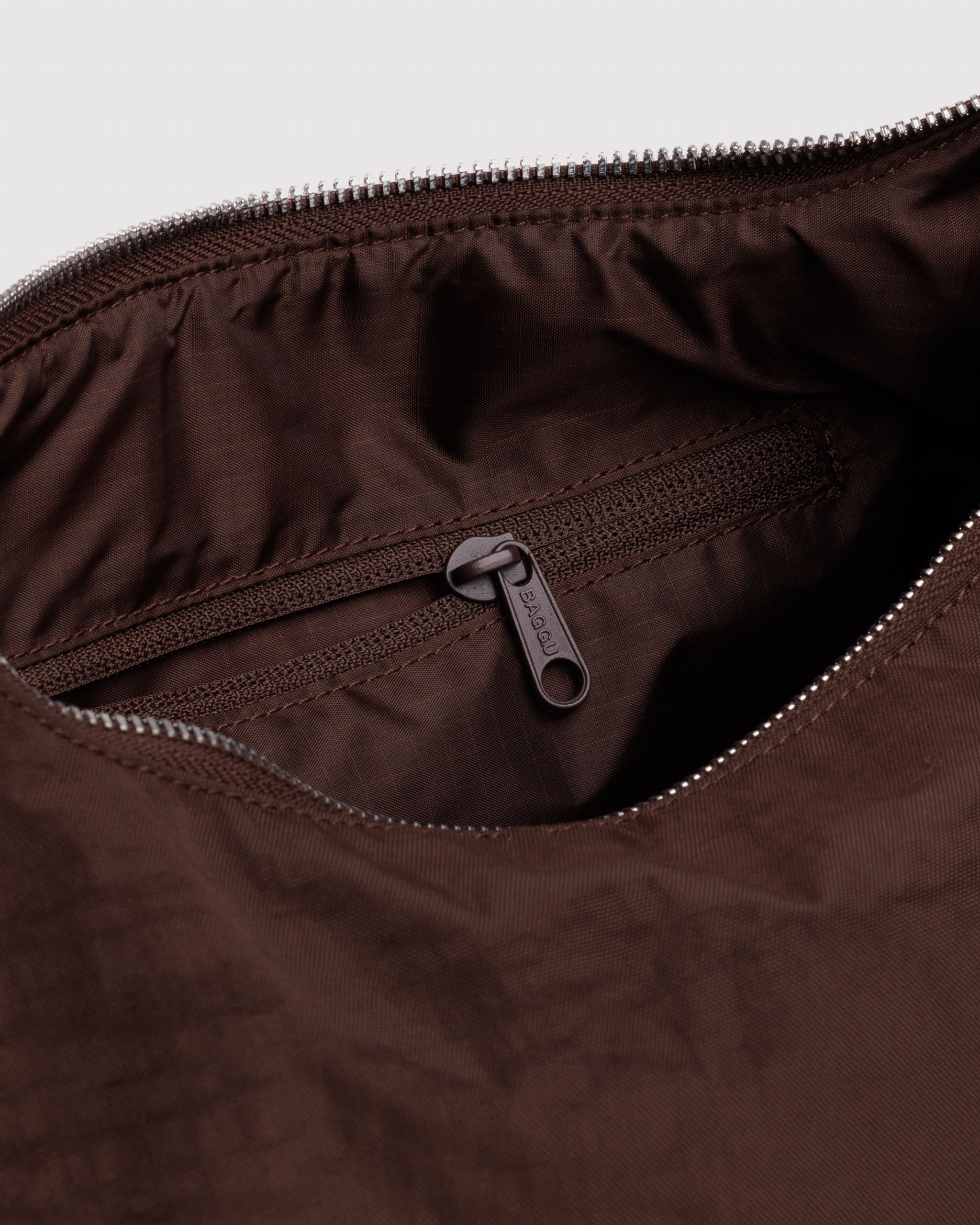 Baggu Nylon Meringue Bag - Coffee