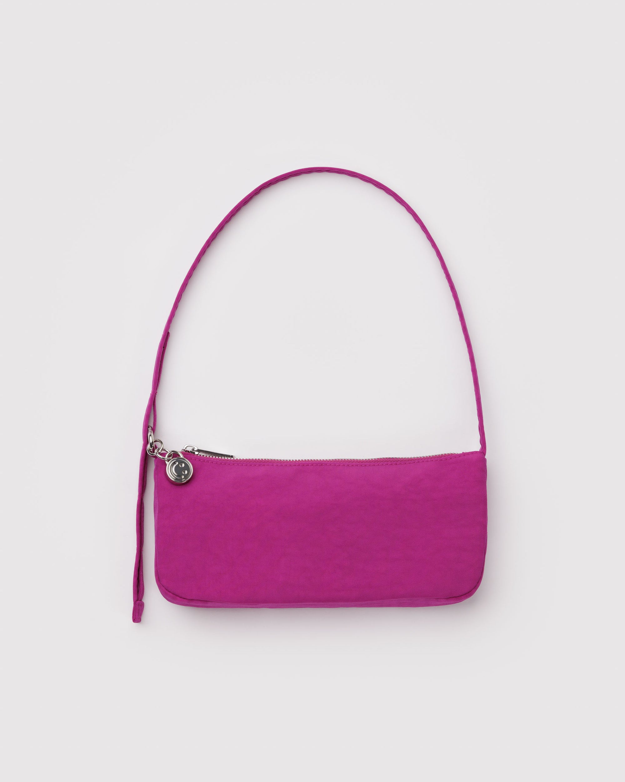 BAGGU Nylon Pochette - Deep Fuchsia