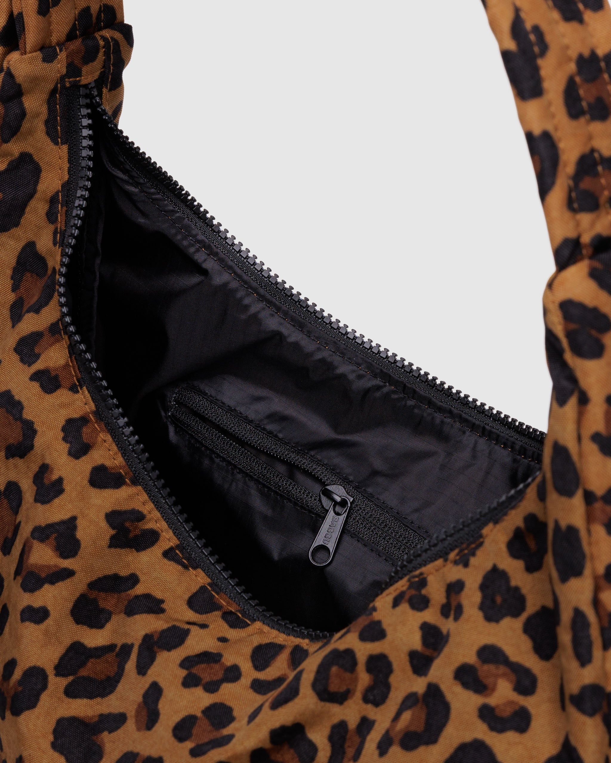 BAGGU - Nylon Shoulder Bag - Leopard