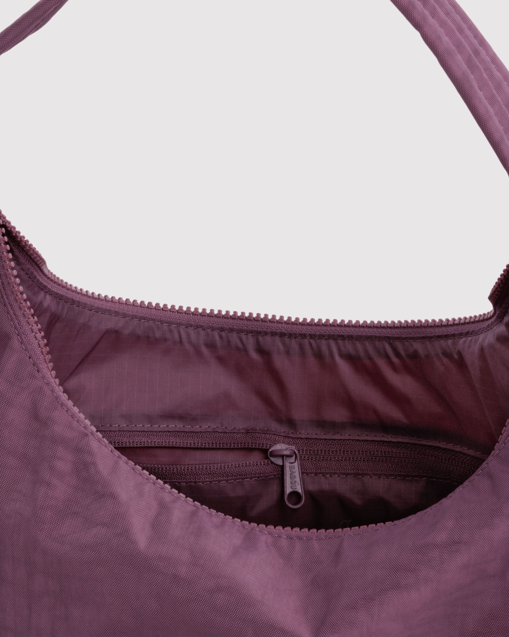 BAGGU Nylon Shoulder Bag - Wild Plum