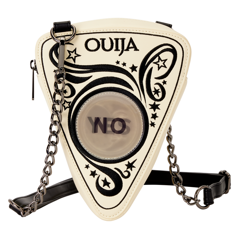 Loungefly Ouija Planchette Lenticular Glow Figural Crossbody Bag