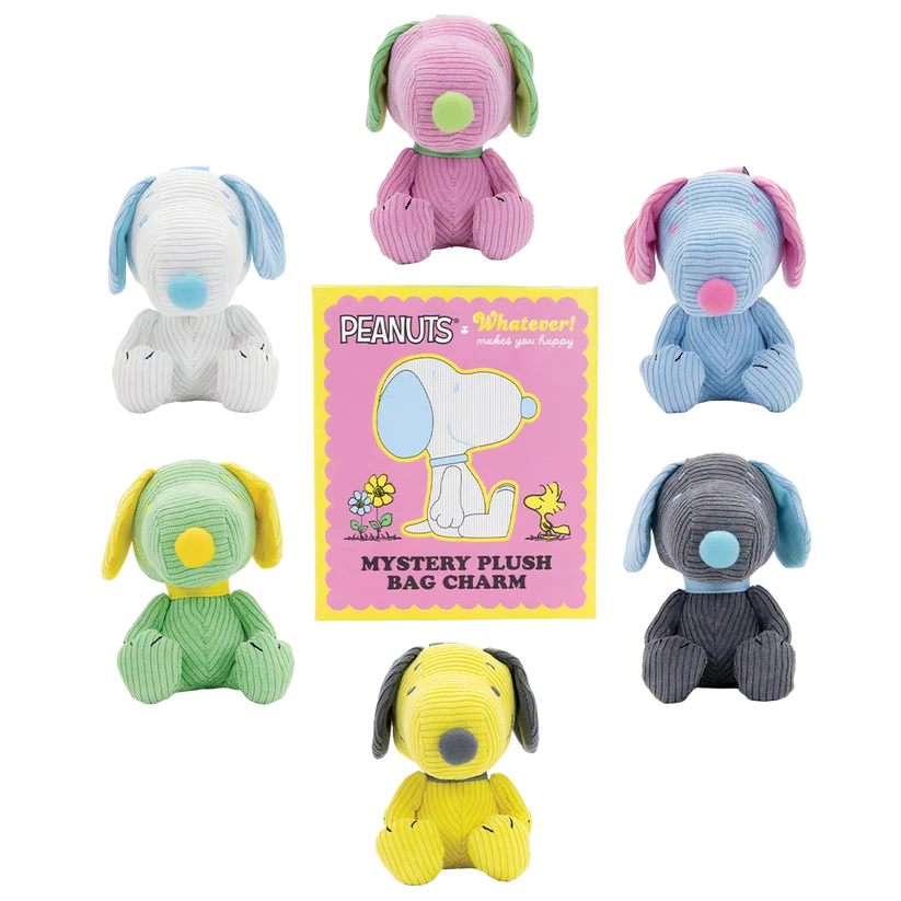 Peanuts Snoopy Mystery Plush Bag Charm