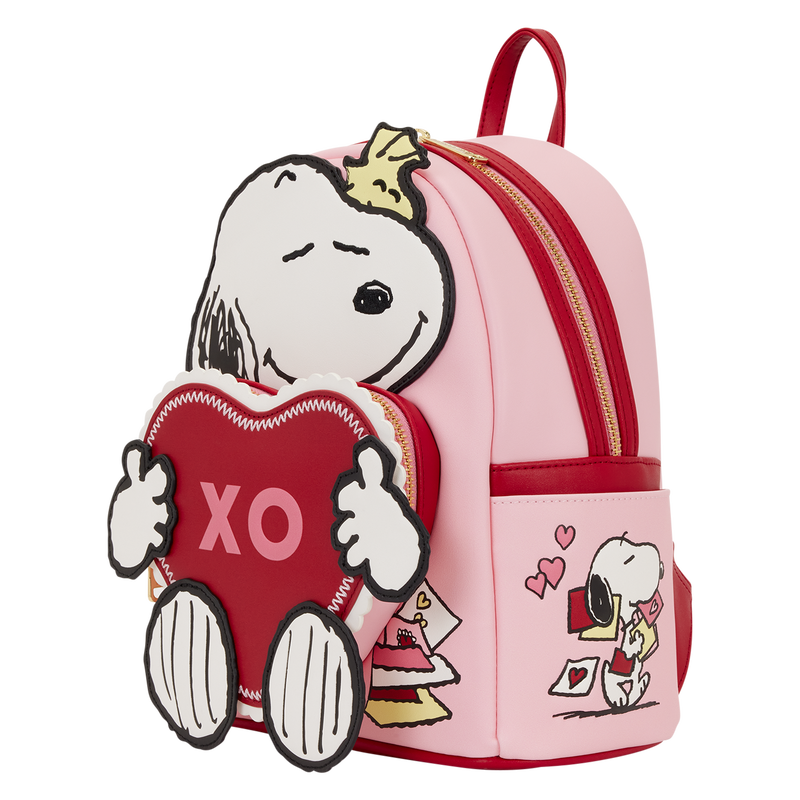 Loungefly Peanuts Snoopy Valentine's Day Mini Backpack