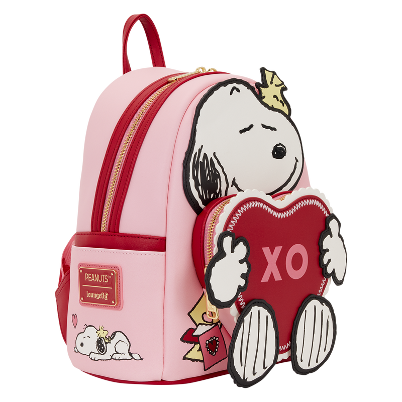 Loungefly Peanuts Snoopy Valentine's Day Mini Backpack
