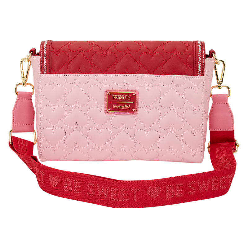 Loungefly  Peanuts Snoopy Valentine's Day Charm Crossbody Bag