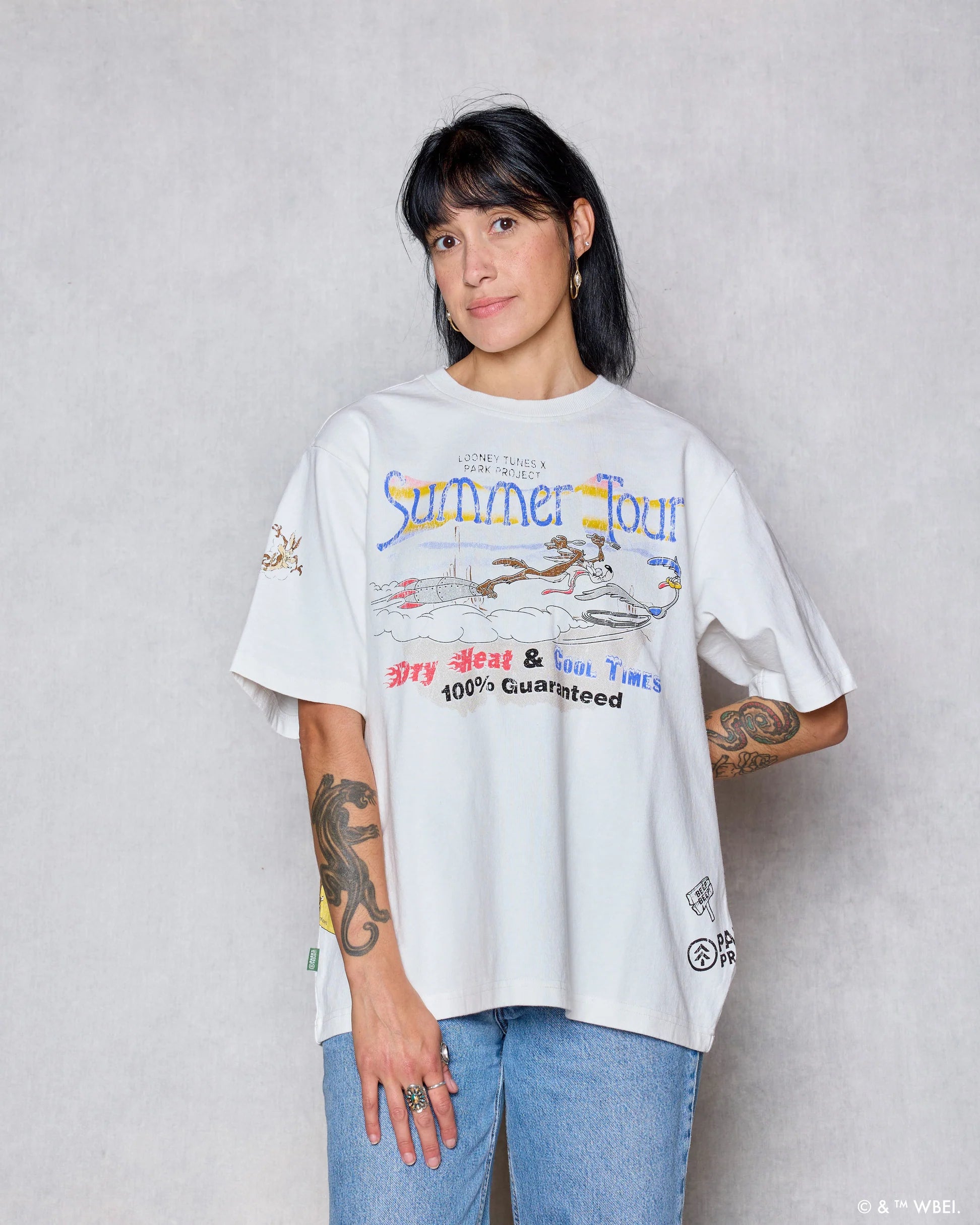 Looney Tunes x Parks Project Heavyweight Oversized Tour Tee