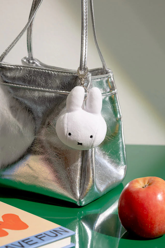 Smoko Miffy Head Plush Keychain