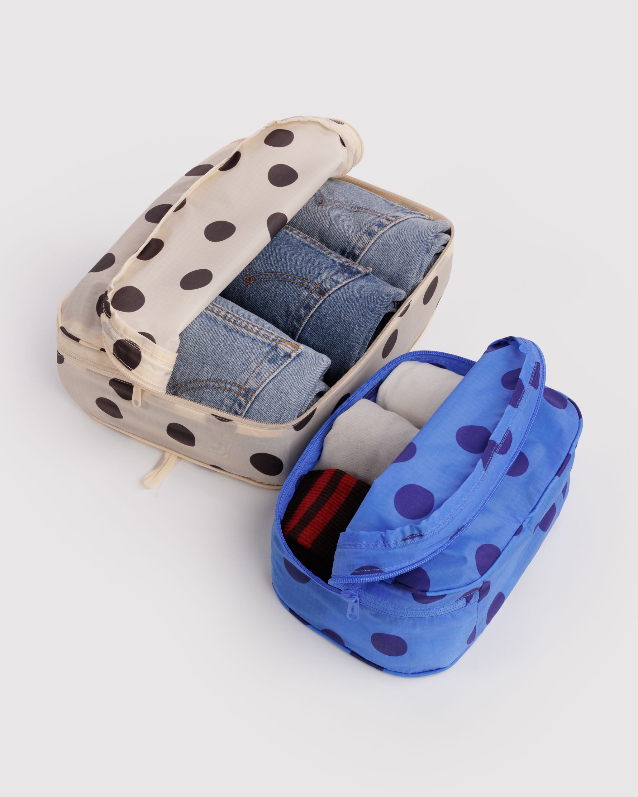 BAGGU Packing Cube Set - Polka Dot Mix