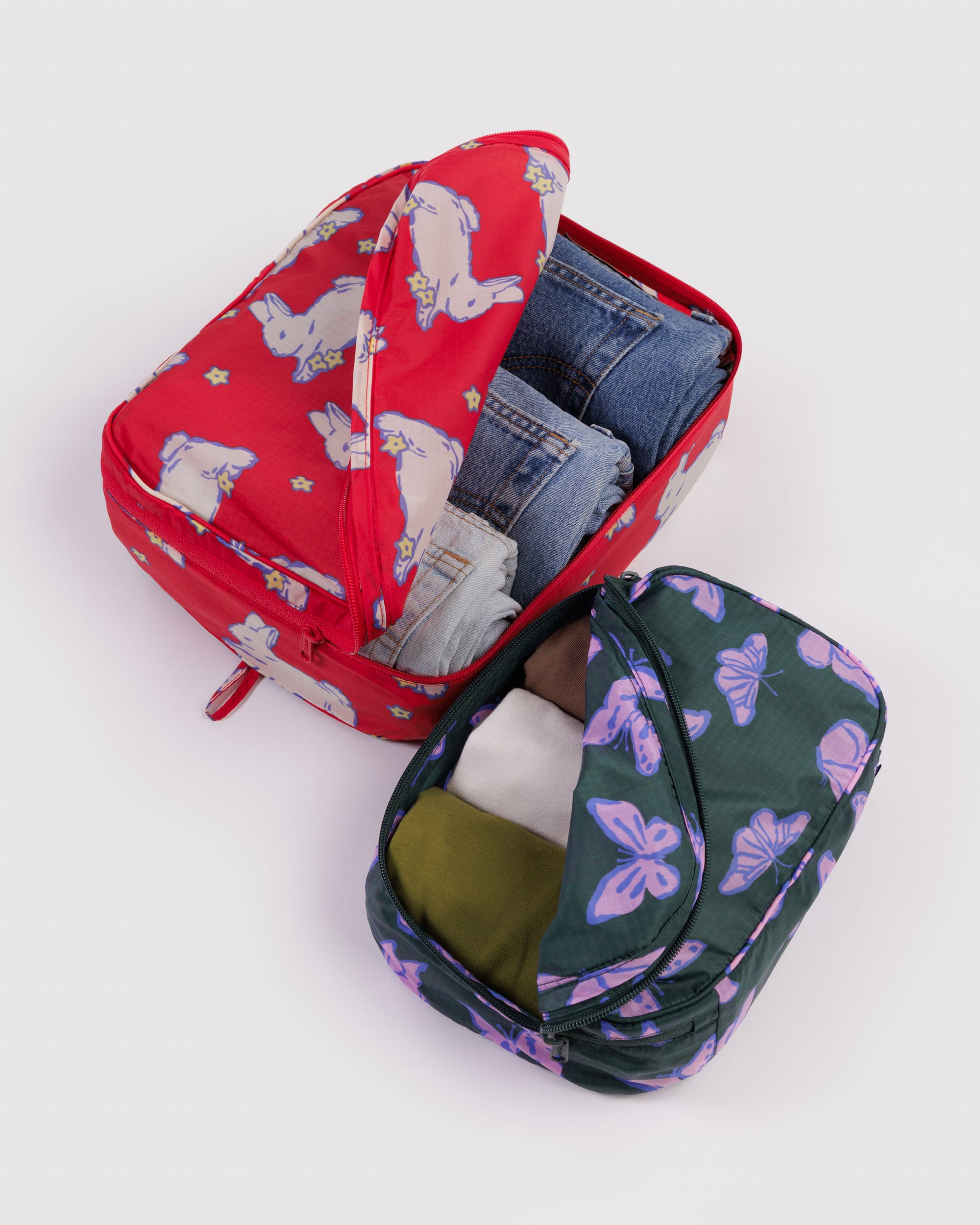 BAGGU Packing Cube Set - Spring Animals