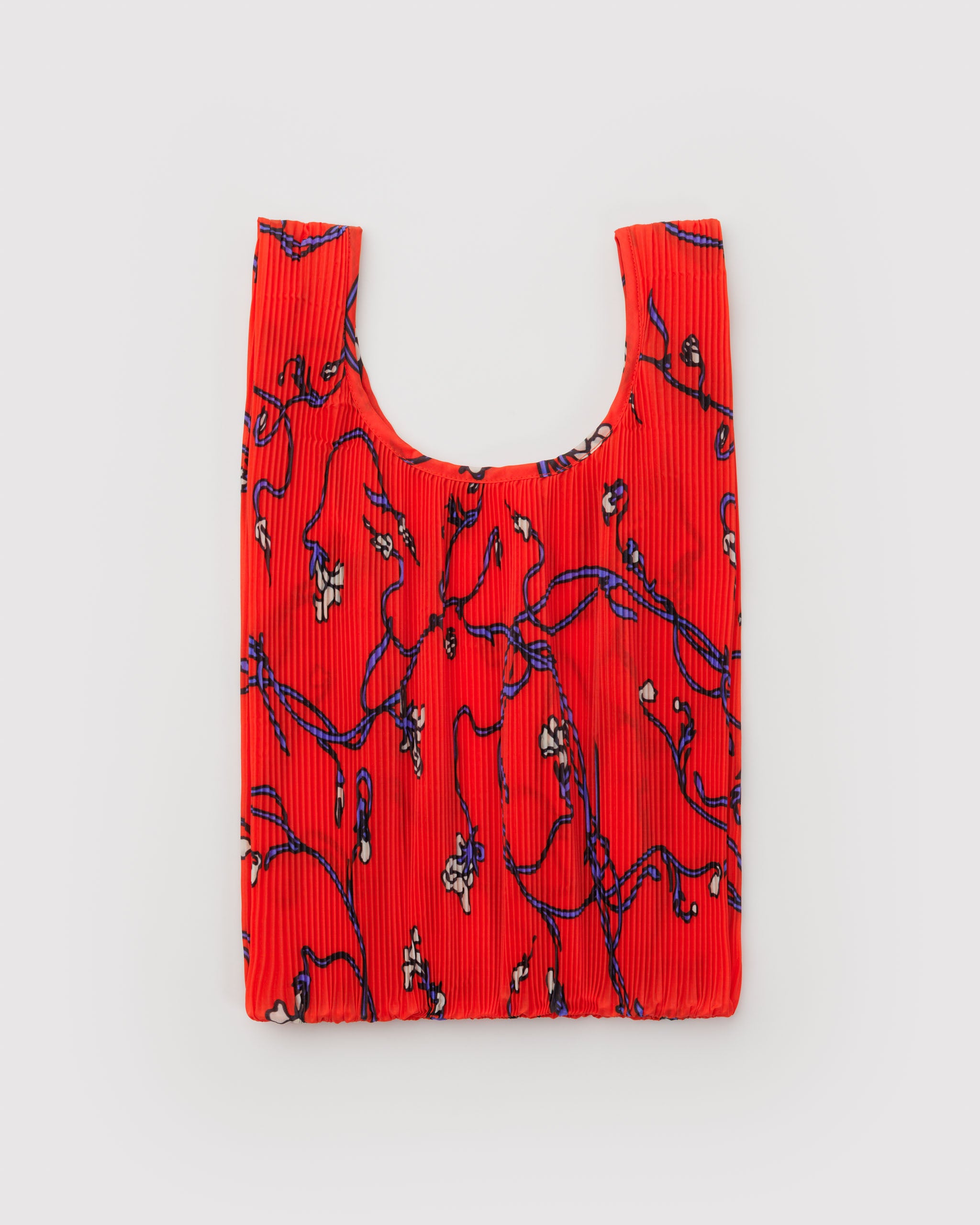 BAGGU Pleated - Red Snapdragon
